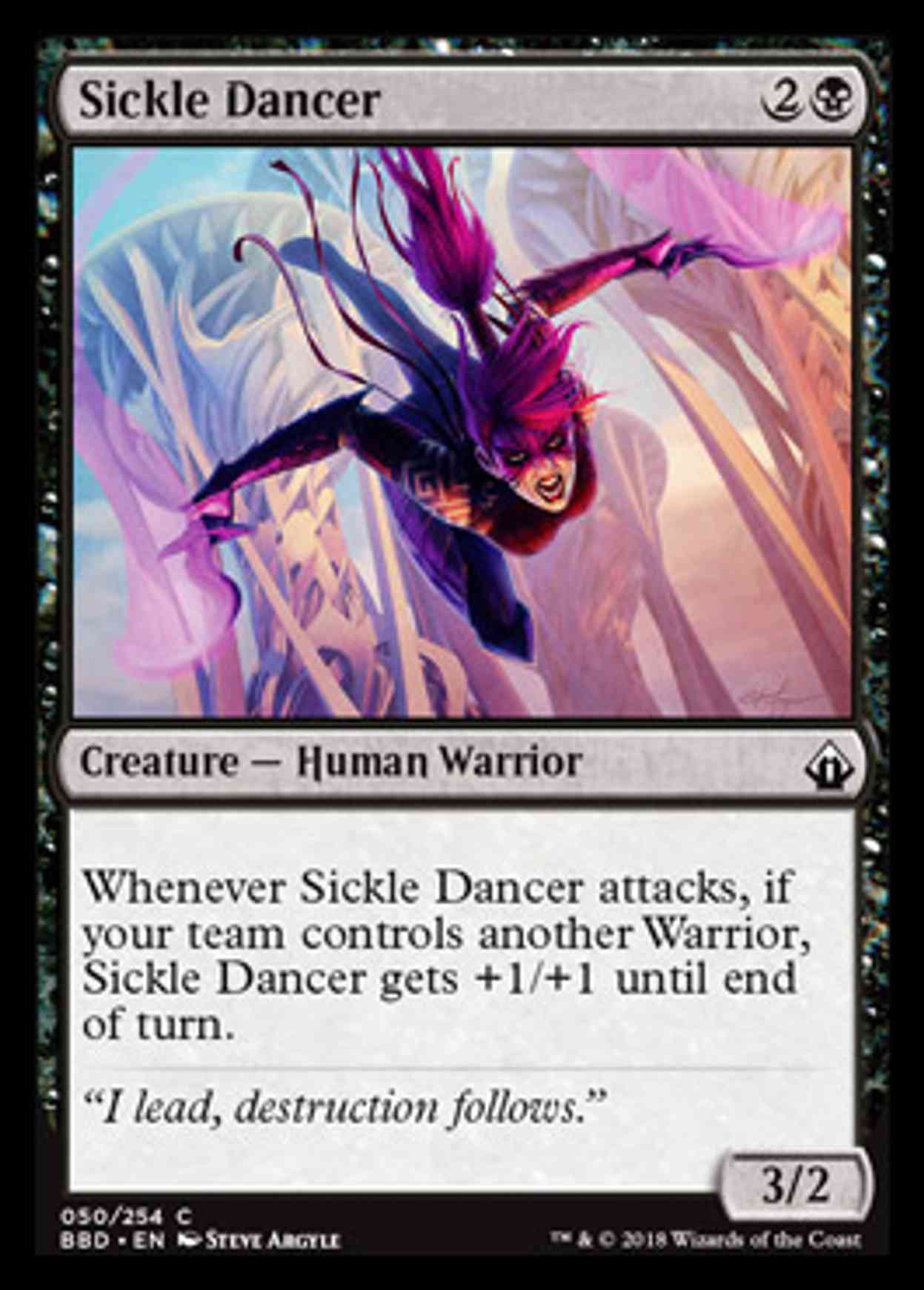 Sickle Dancer magic card front