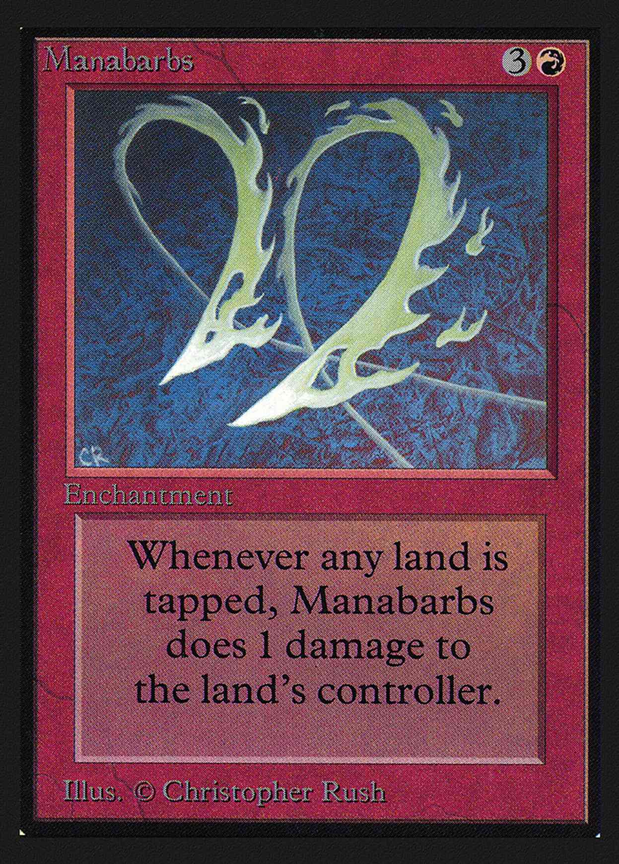 Manabarbs (IE) magic card front