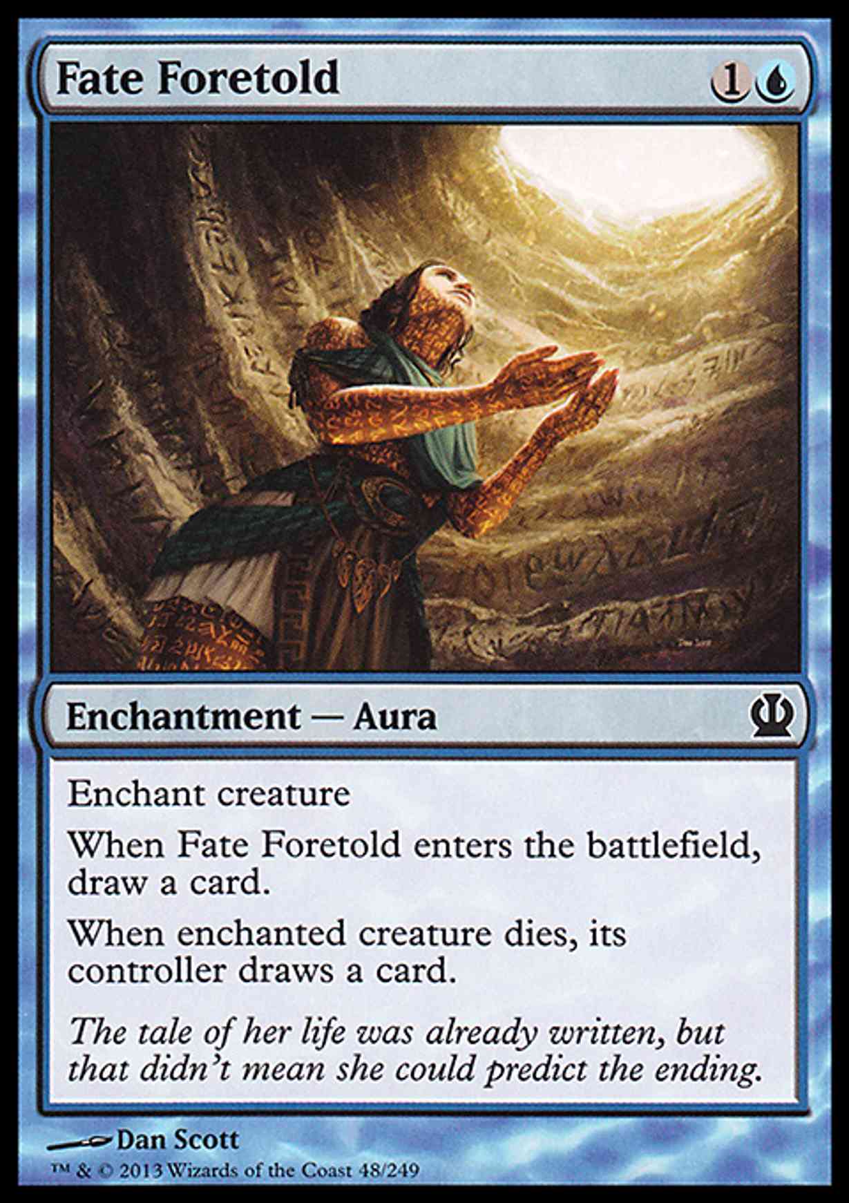 Fate Foretold magic card front