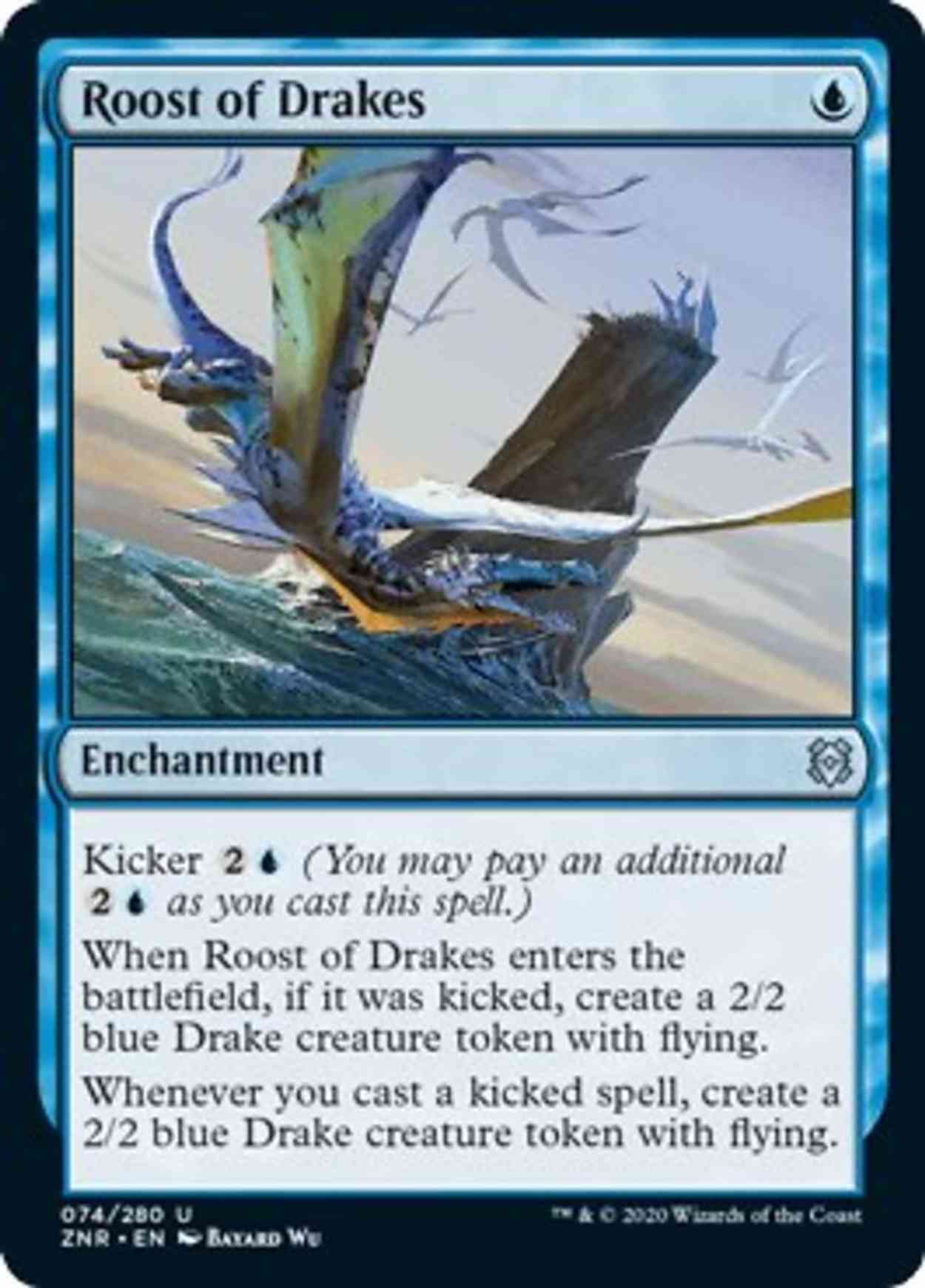 Roost of Drakes magic card front