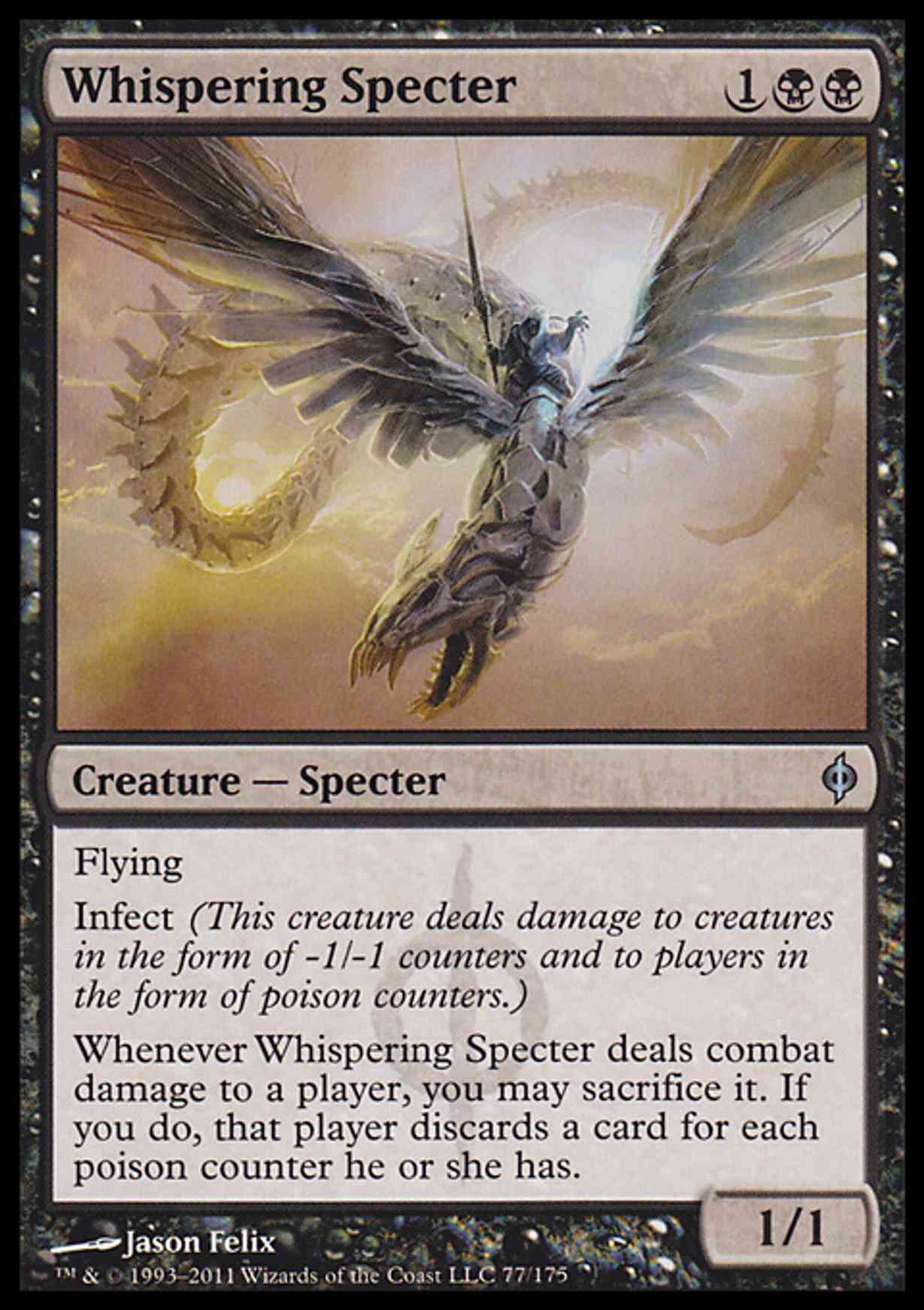 Whispering Specter magic card front