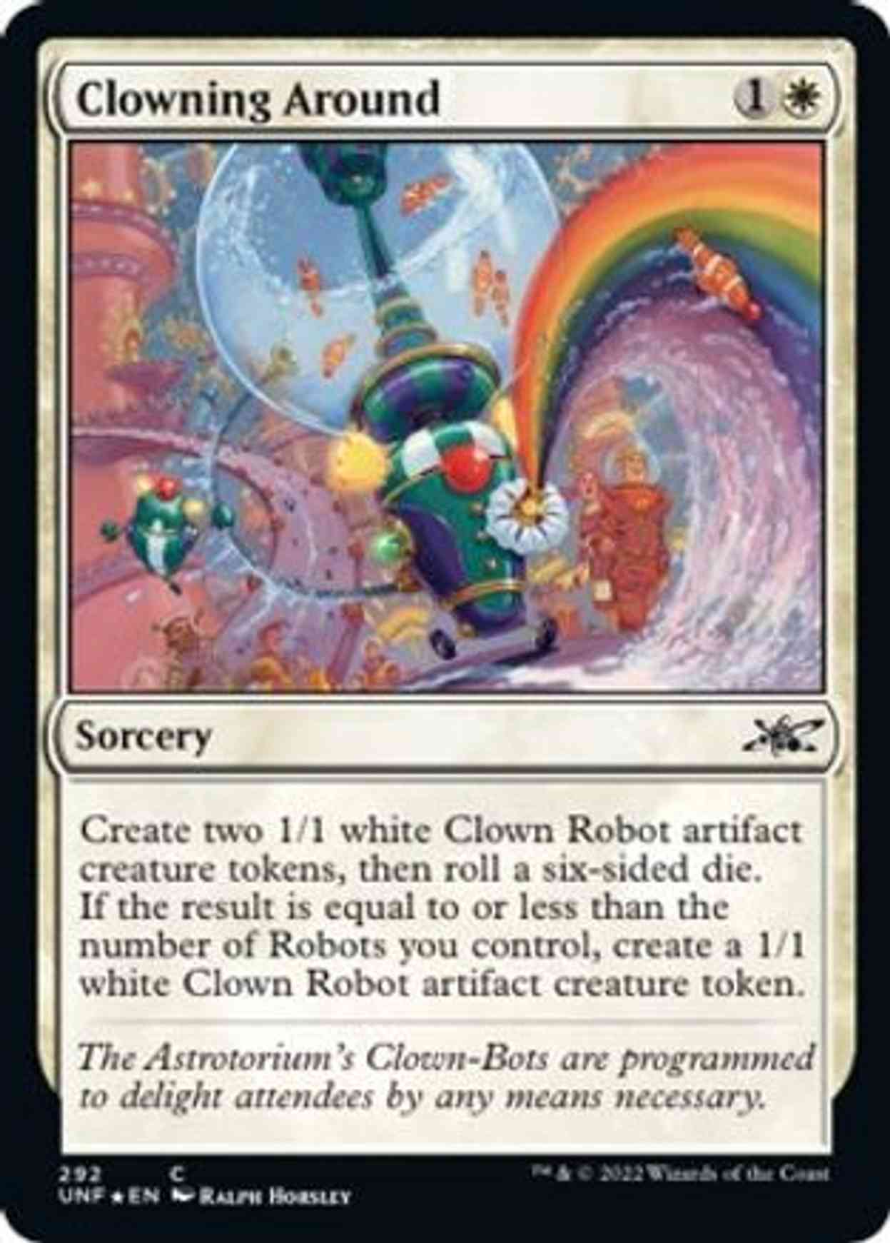 Clowning Around (Galaxy Foil) magic card front