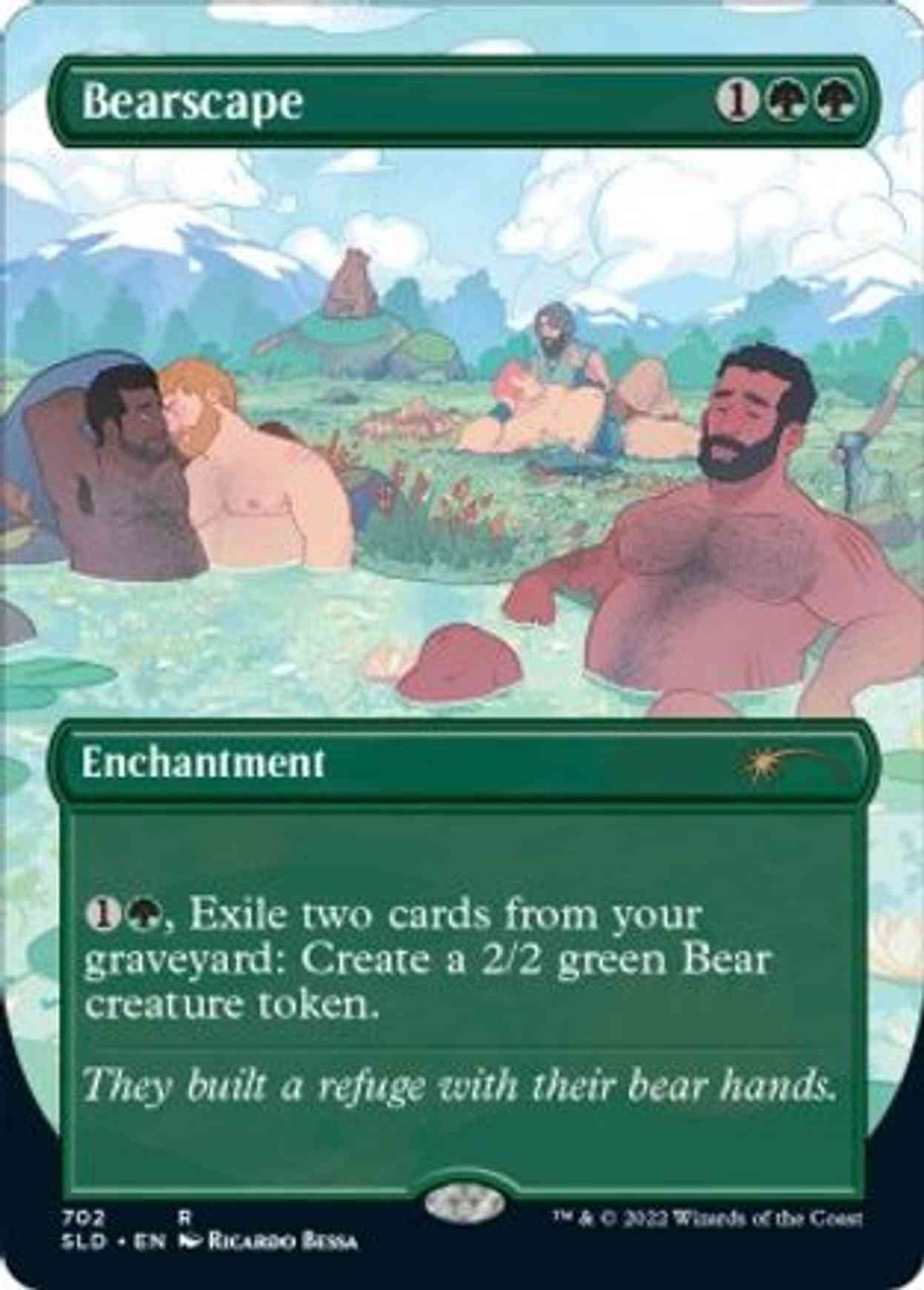 Bearscape magic card front