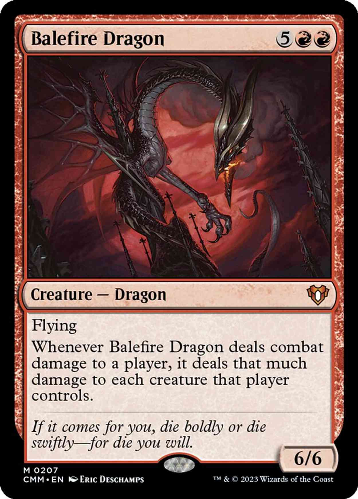 Balefire Dragon magic card front
