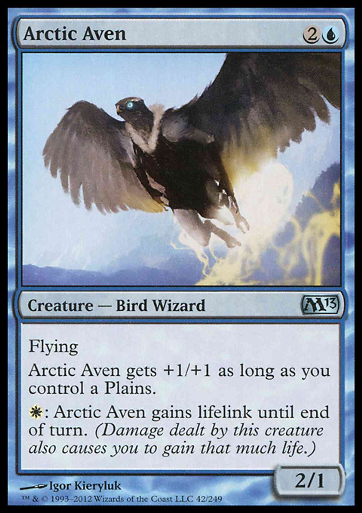 Arctic Aven magic card front