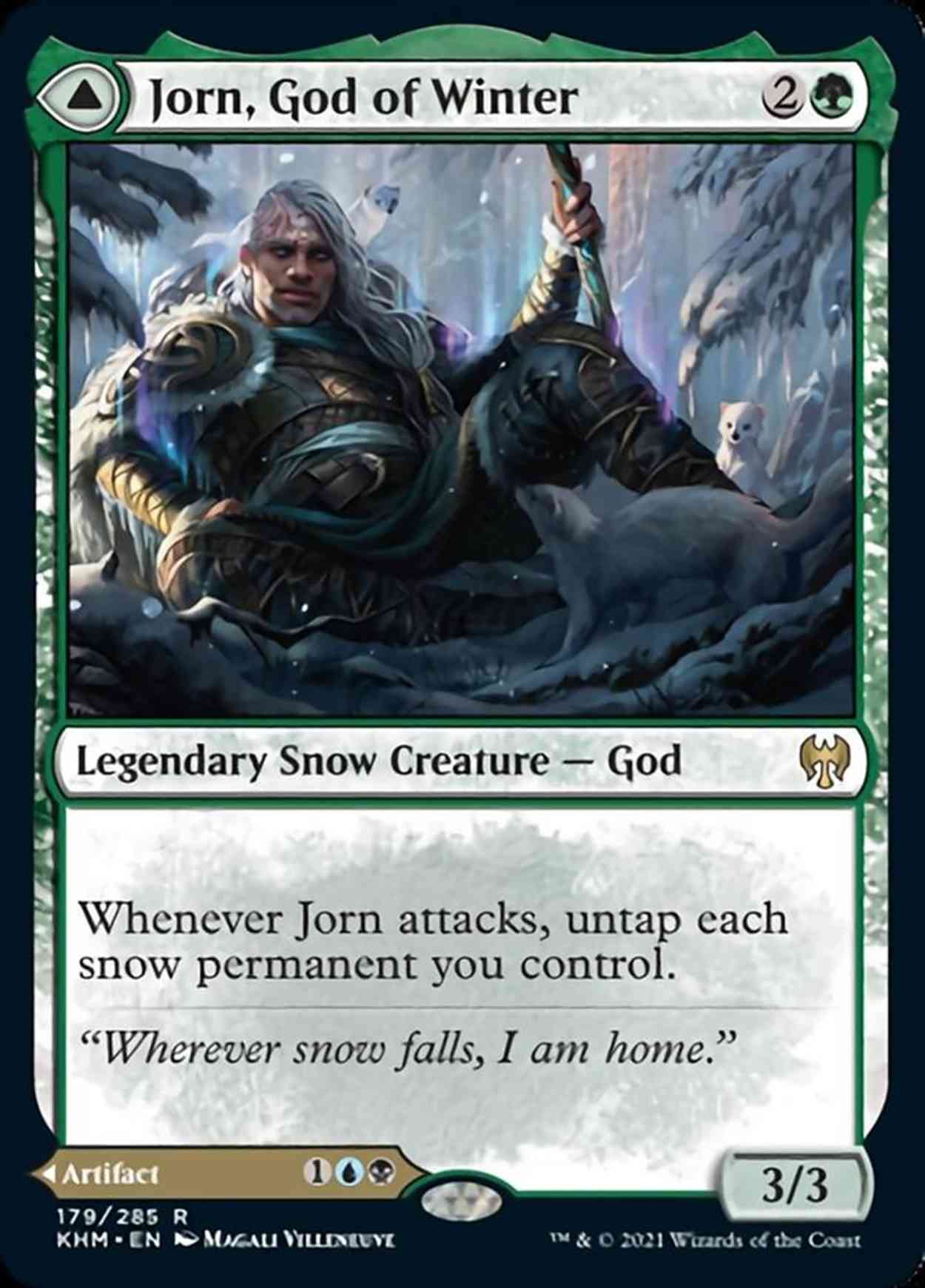 Jorn, God of Winter magic card front