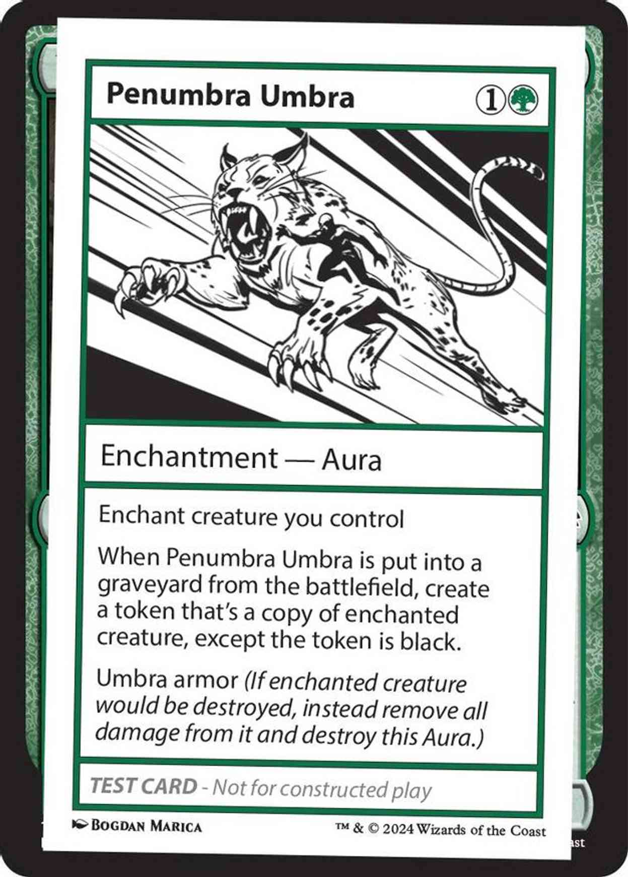 Penumbra Umbra magic card front