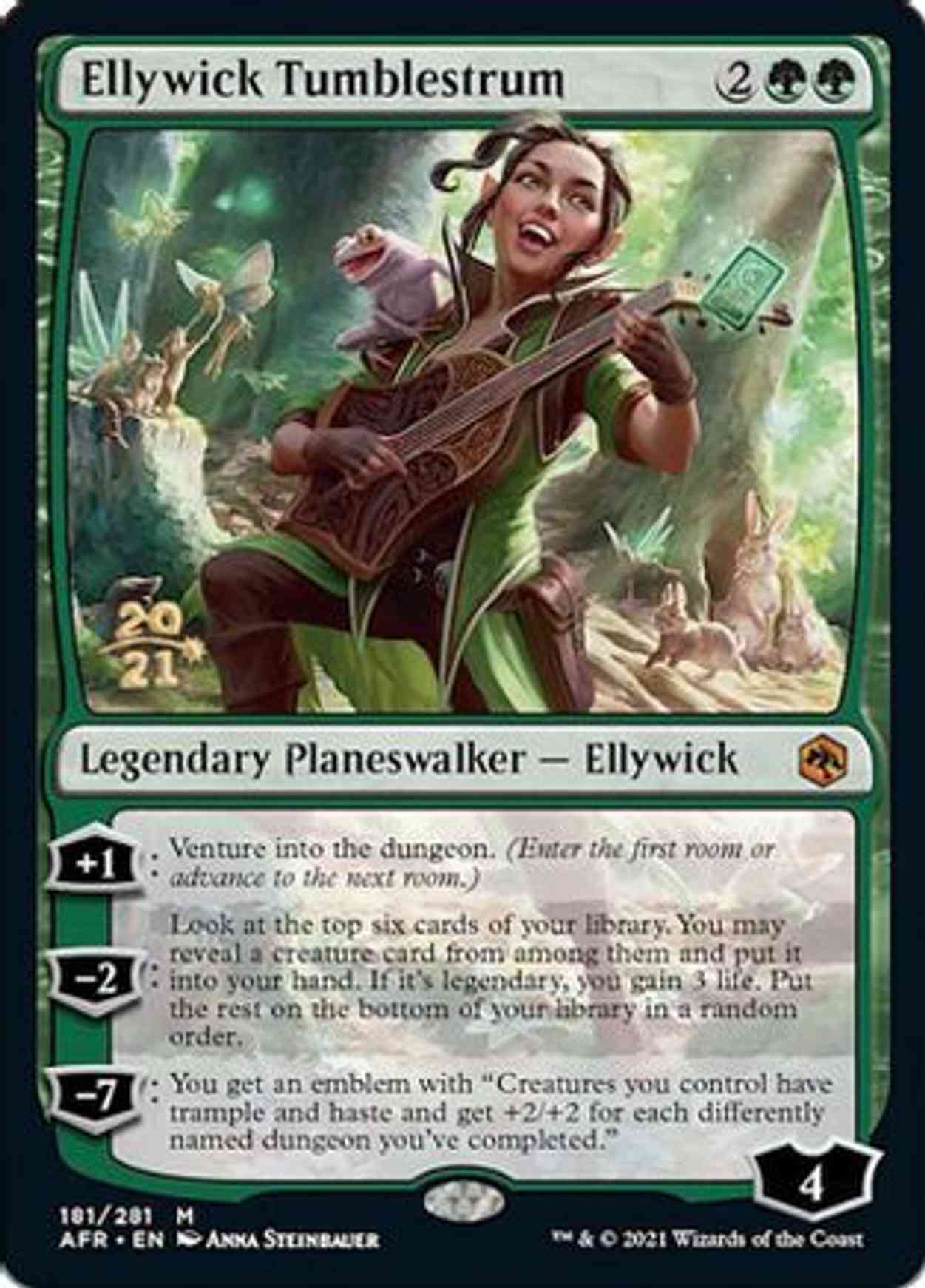 Ellywick Tumblestrum magic card front