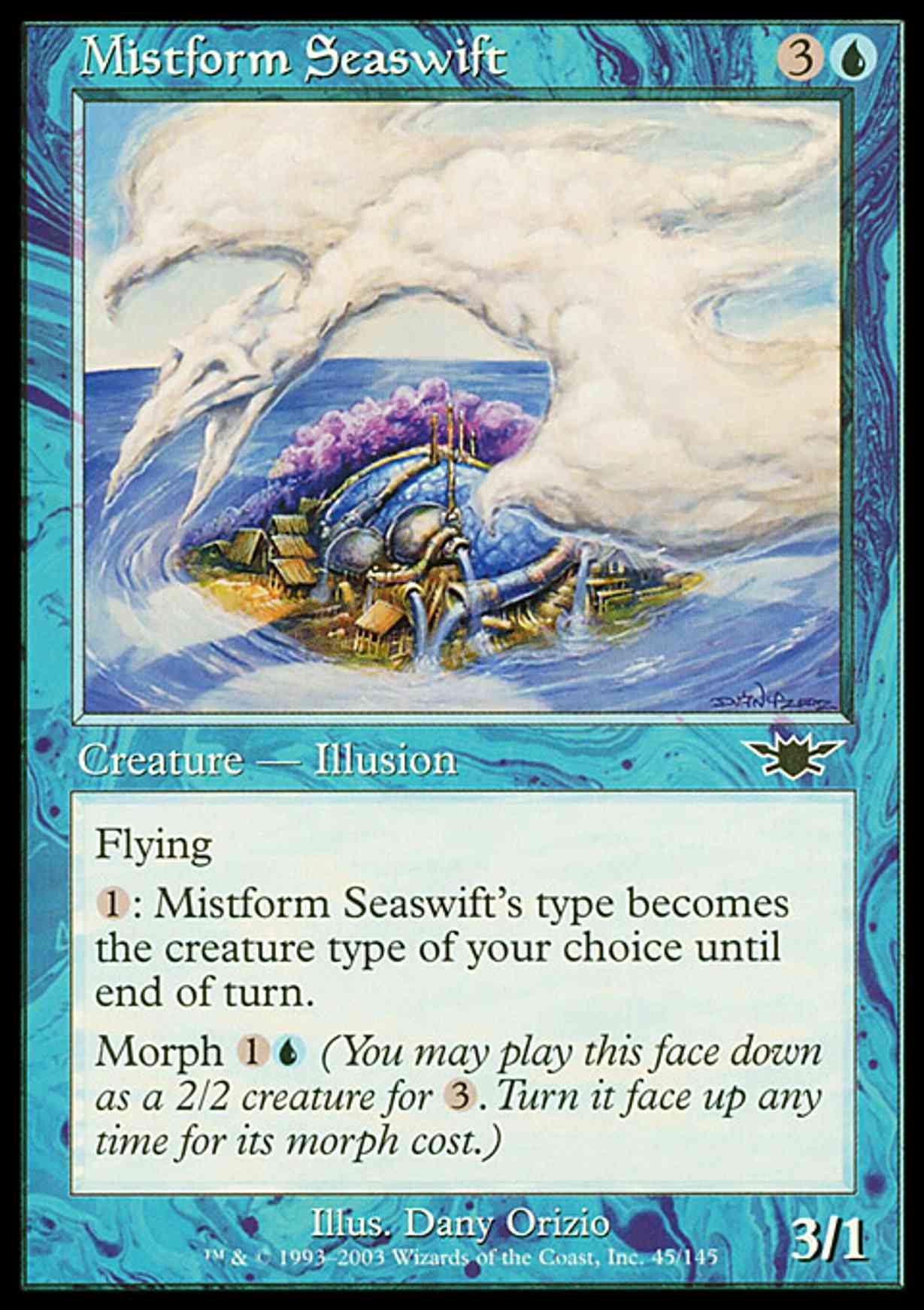 Mistform Seaswift magic card front