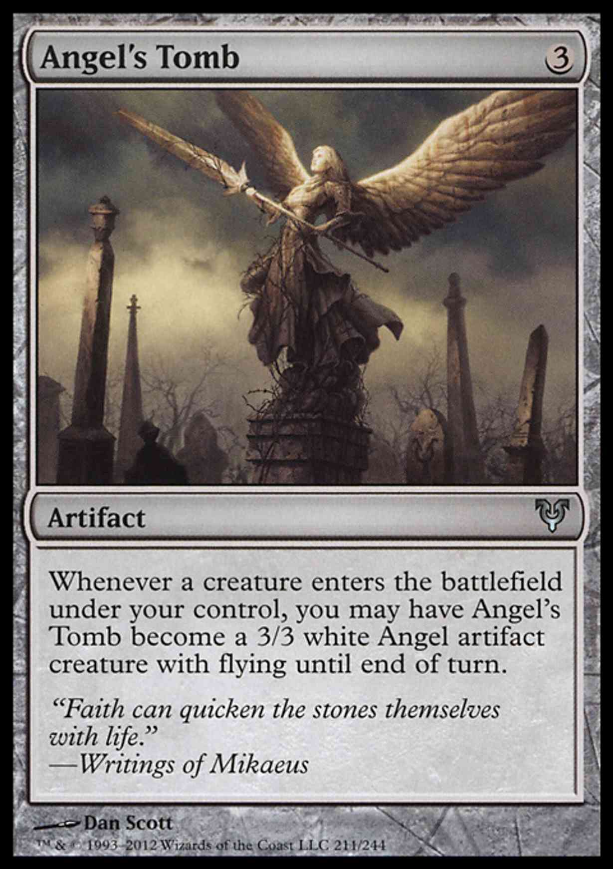 Angel's Tomb magic card front