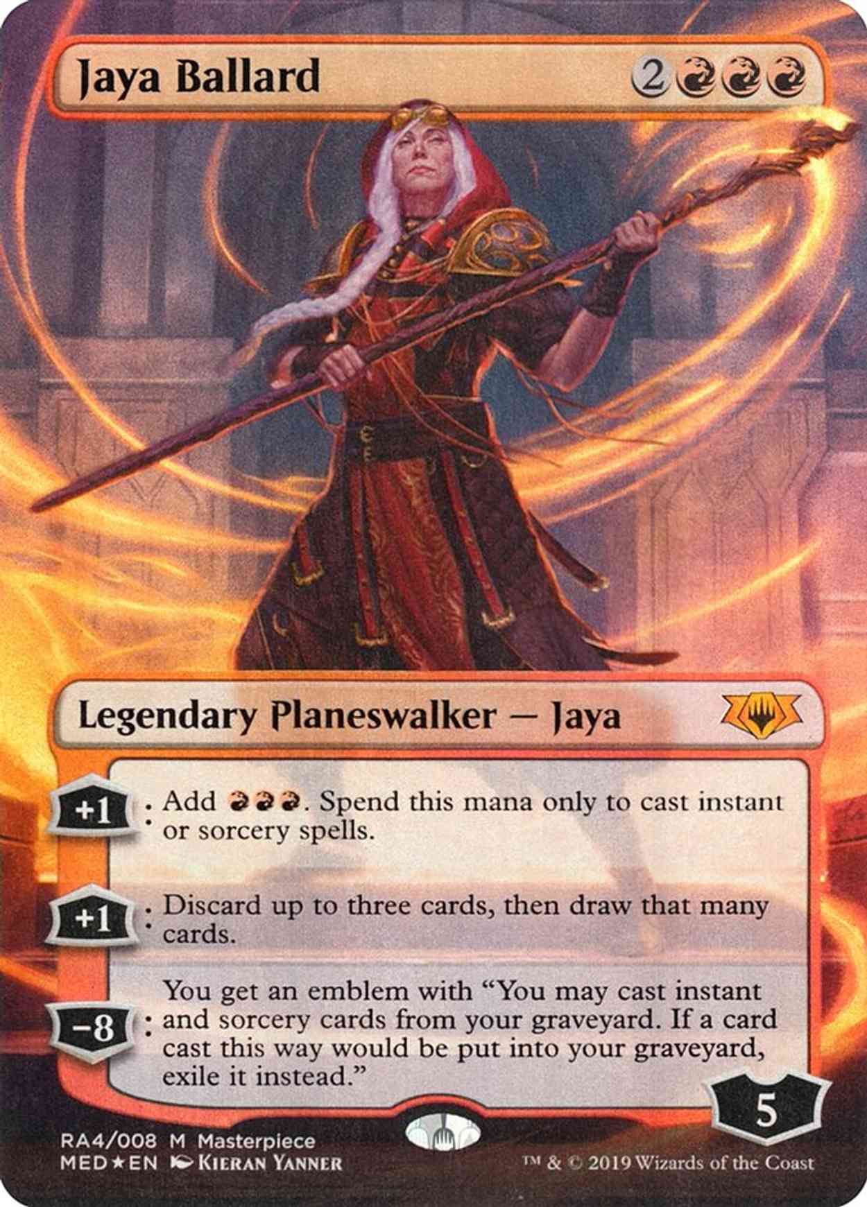 Jaya Ballard magic card front