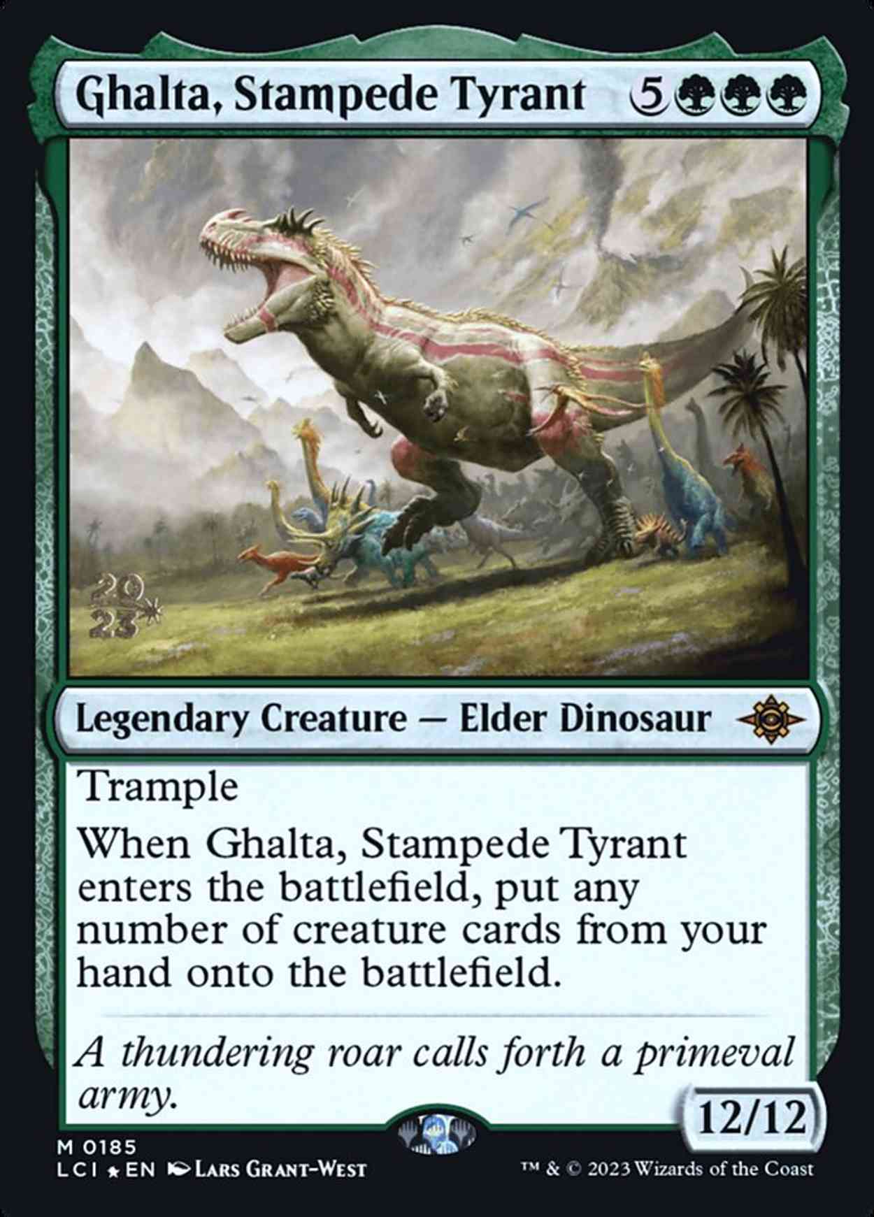 Ghalta, Stampede Tyrant magic card front