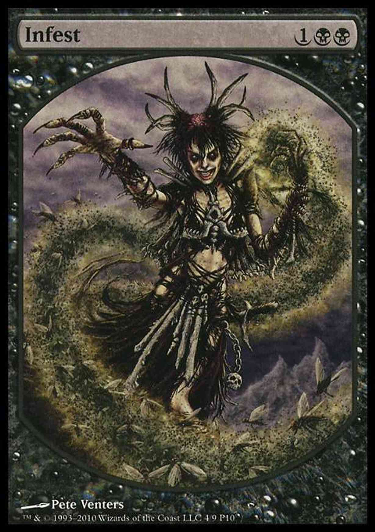 Infest magic card front