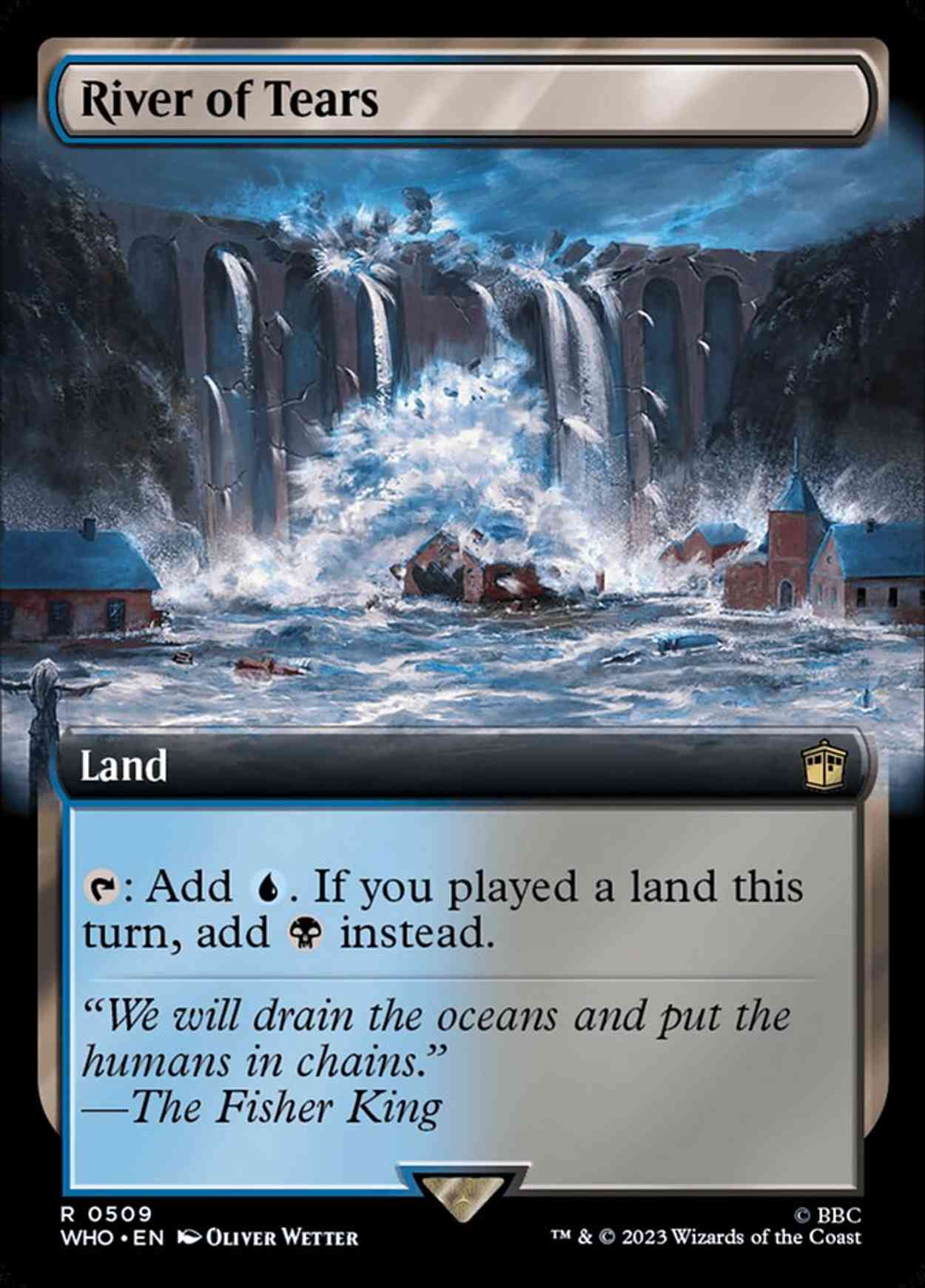 River of Tears (Extended Art) magic card front