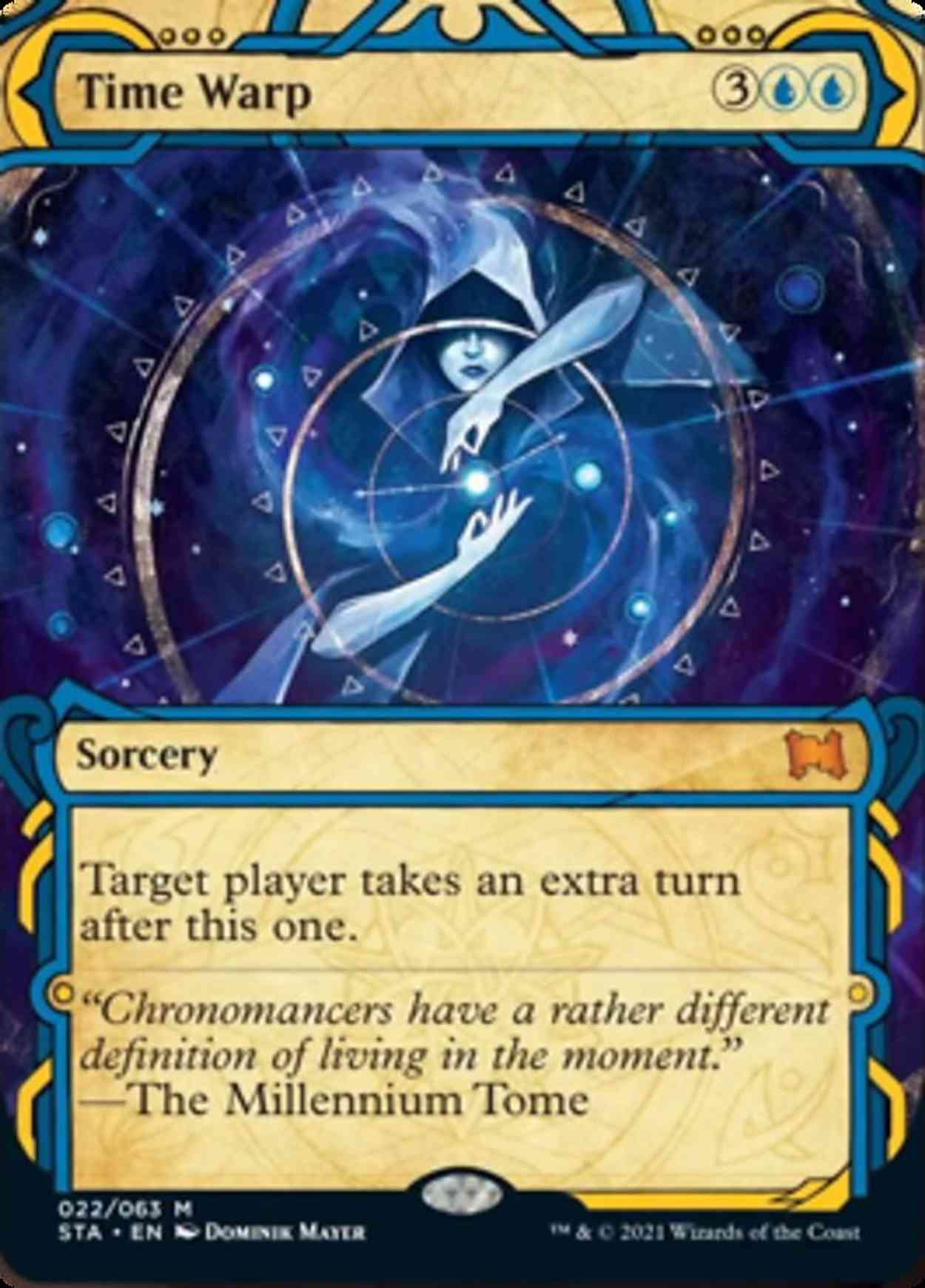 Time Warp magic card front