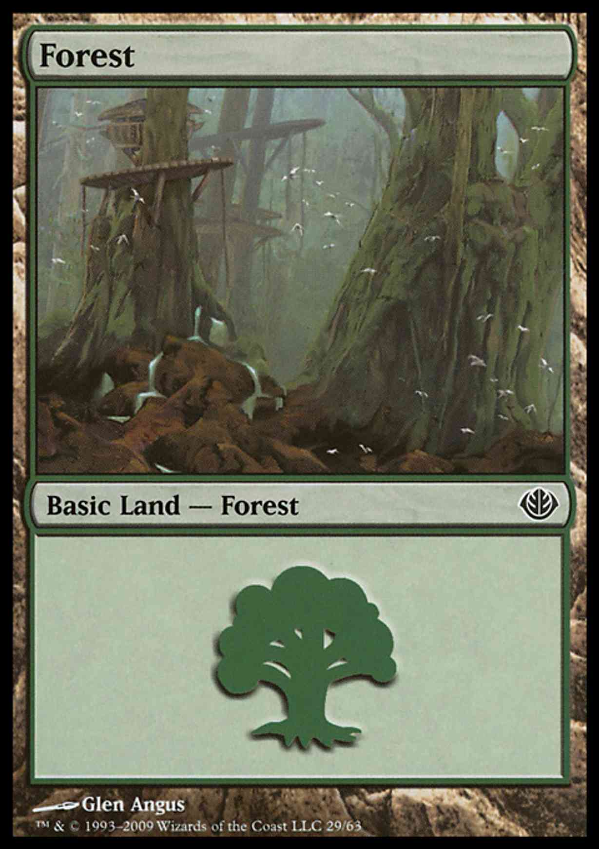 Forest (29) magic card front