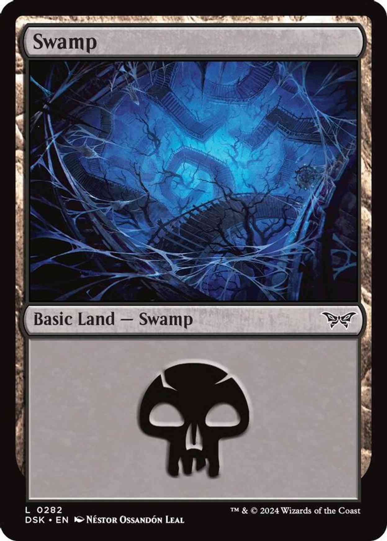 Swamp (0282) magic card front