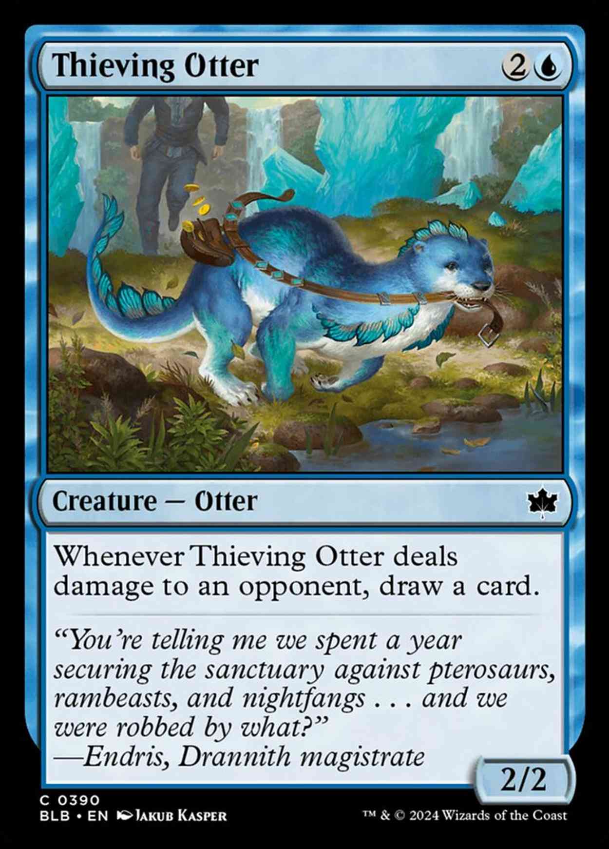 Thieving Otter magic card front