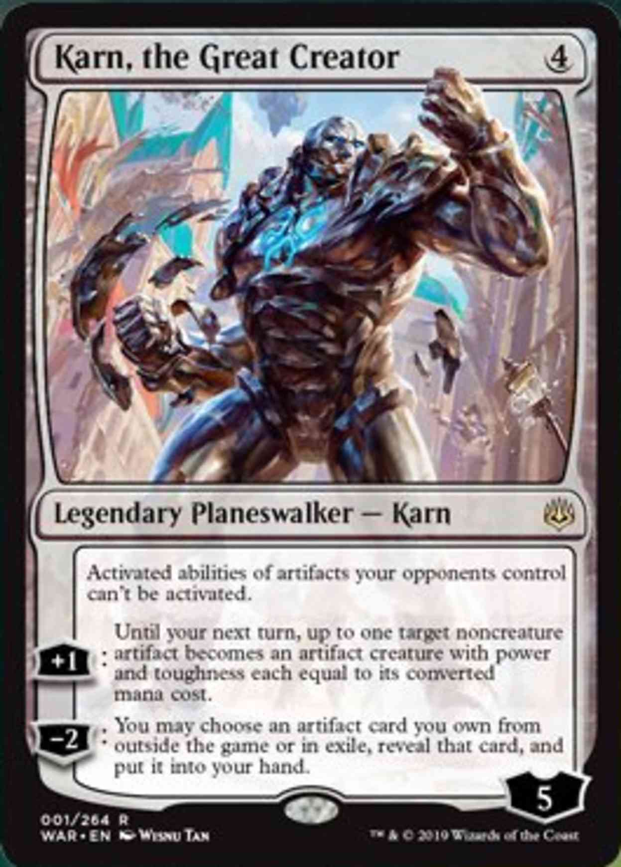 Karn, the Great Creator magic card front