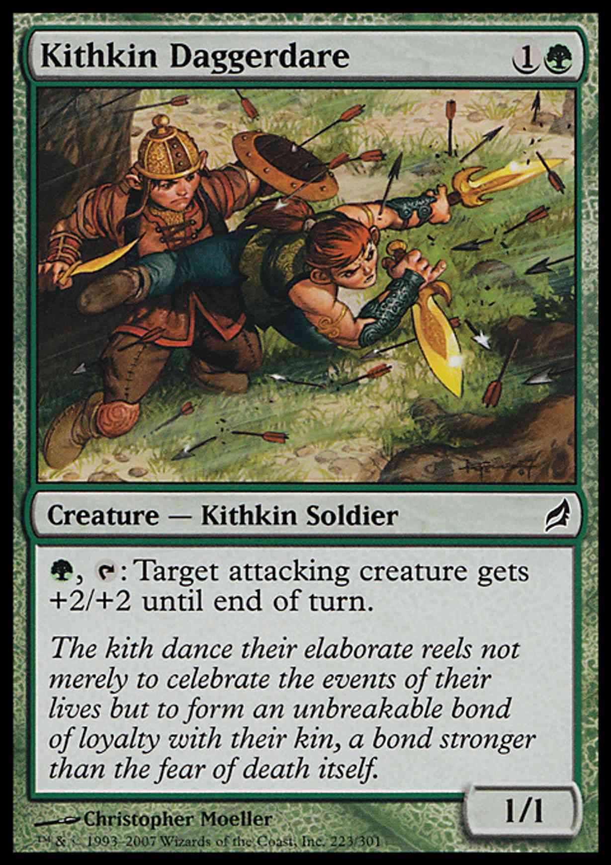 Kithkin Daggerdare magic card front