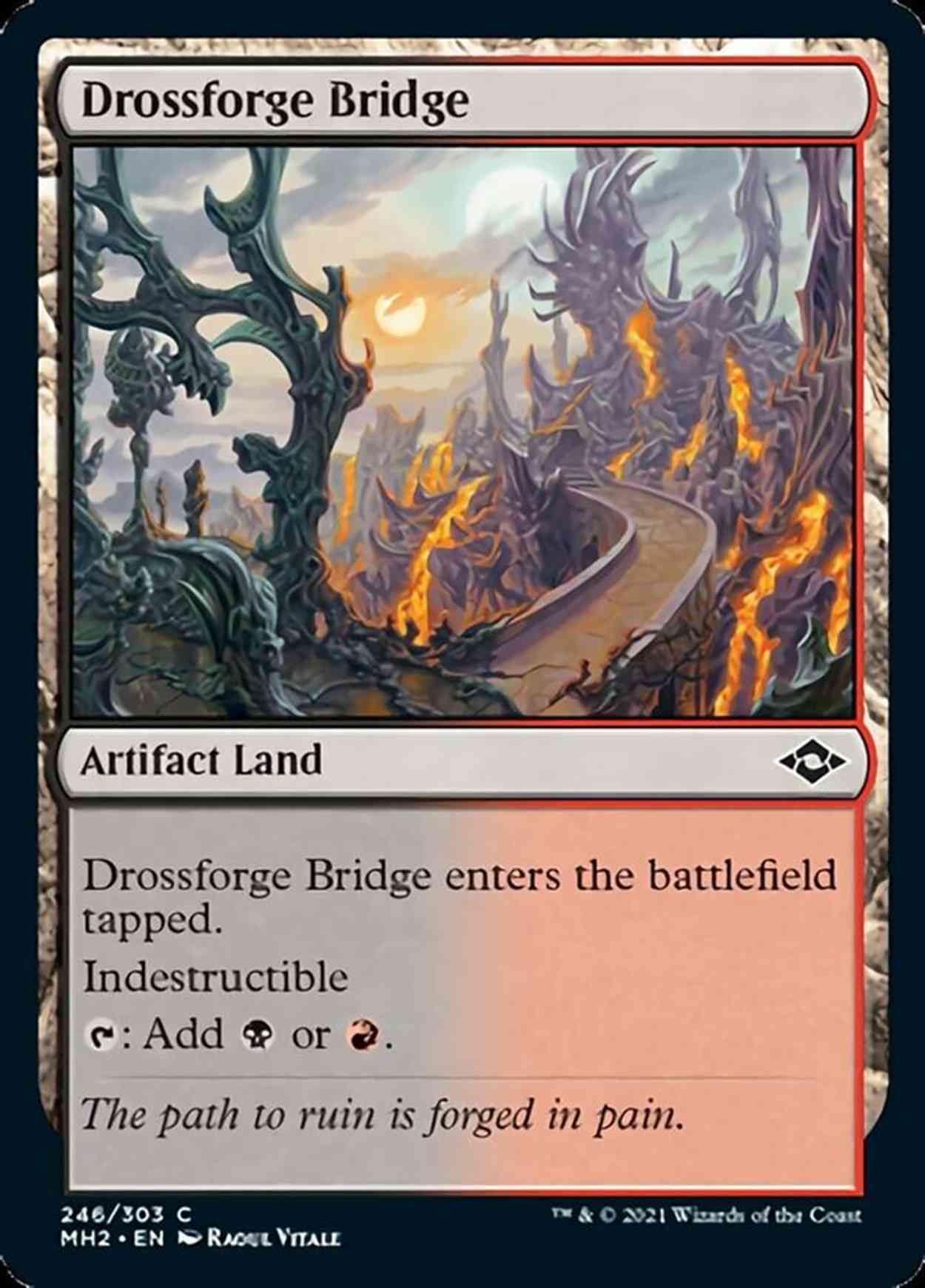 Drossforge Bridge magic card front