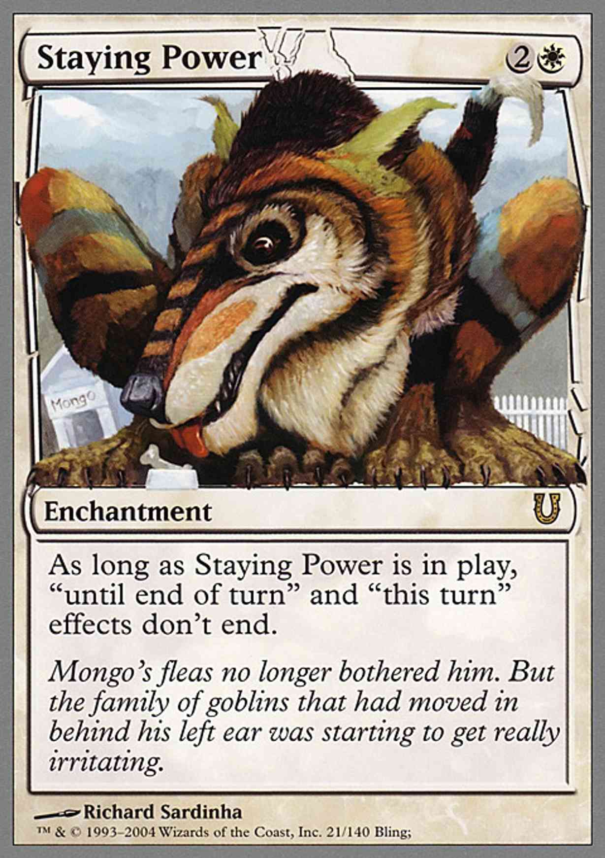 Staying Power magic card front