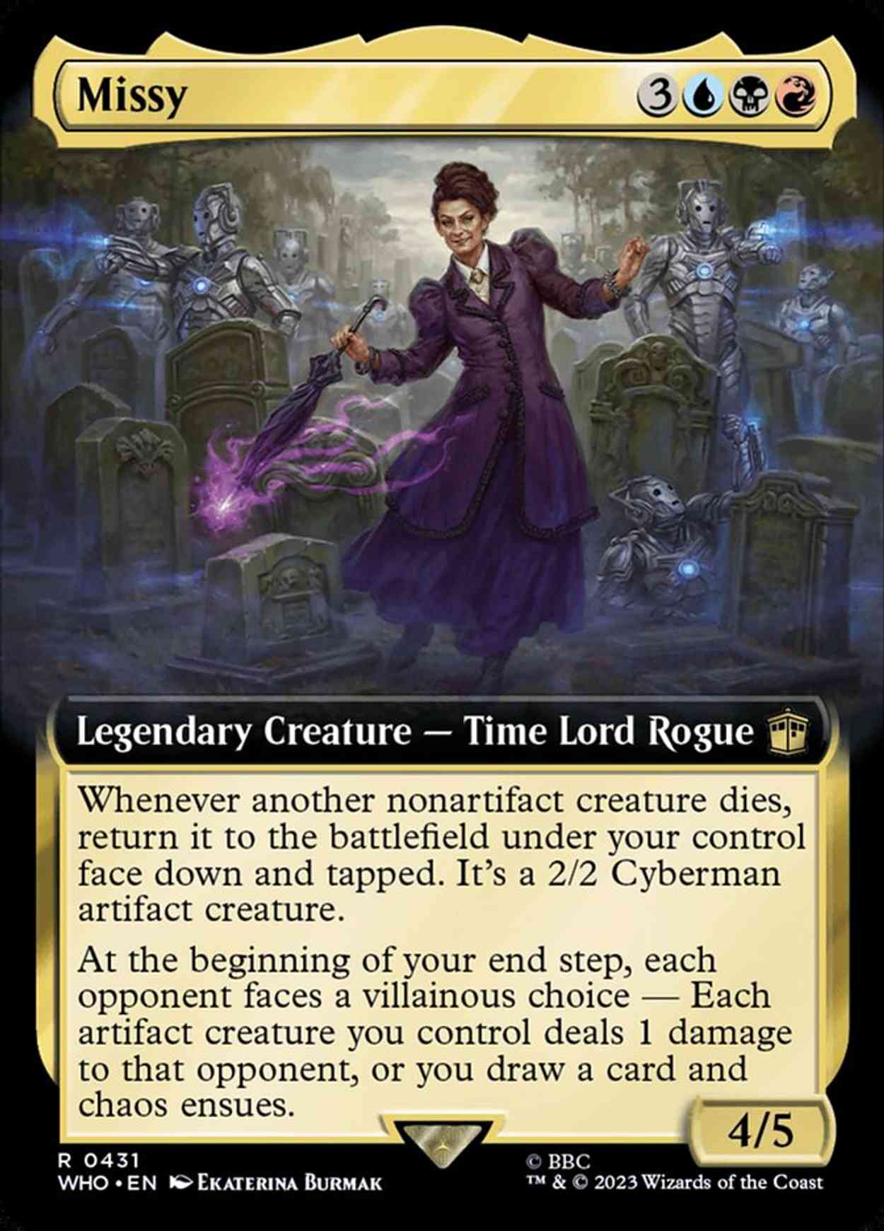 Missy (Extended Art) magic card front