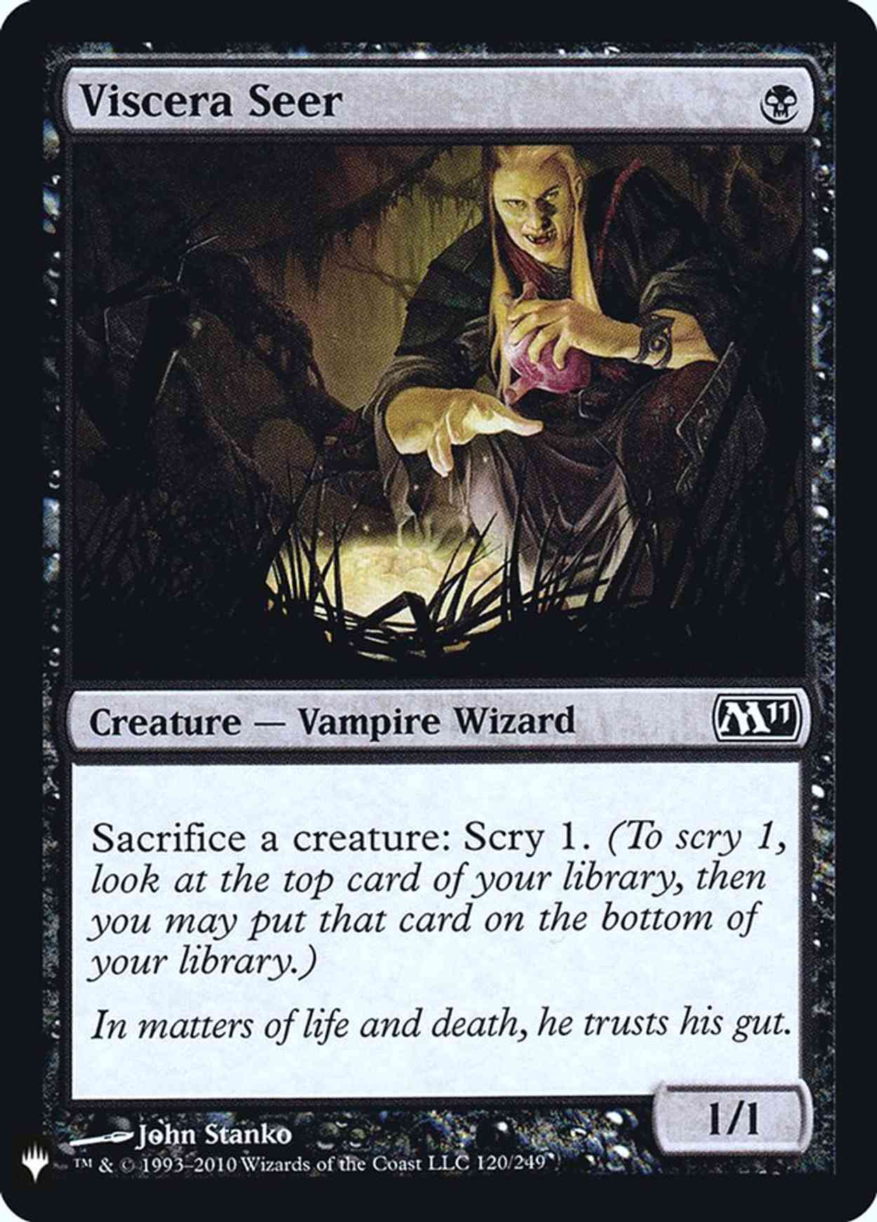 Viscera Seer magic card front