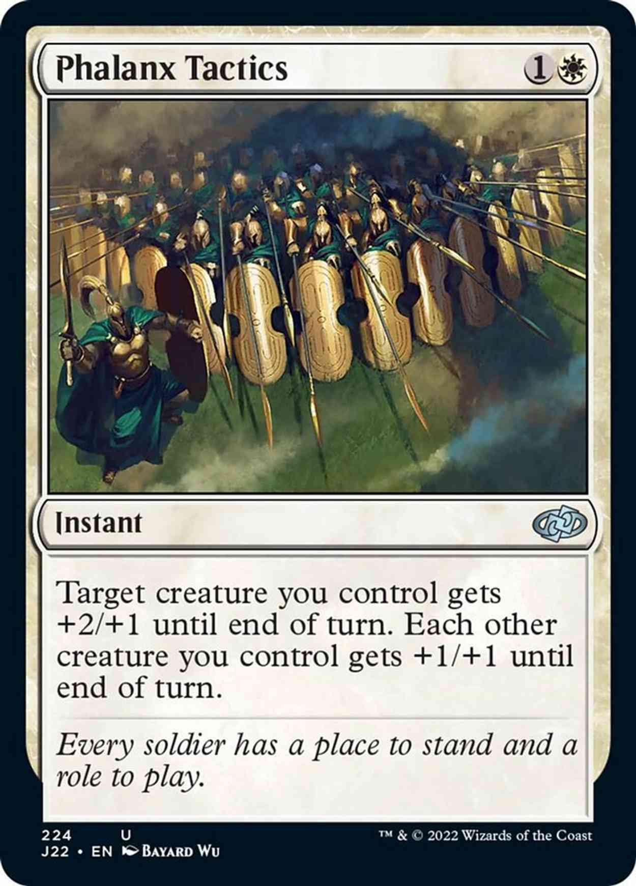 Phalanx Tactics magic card front