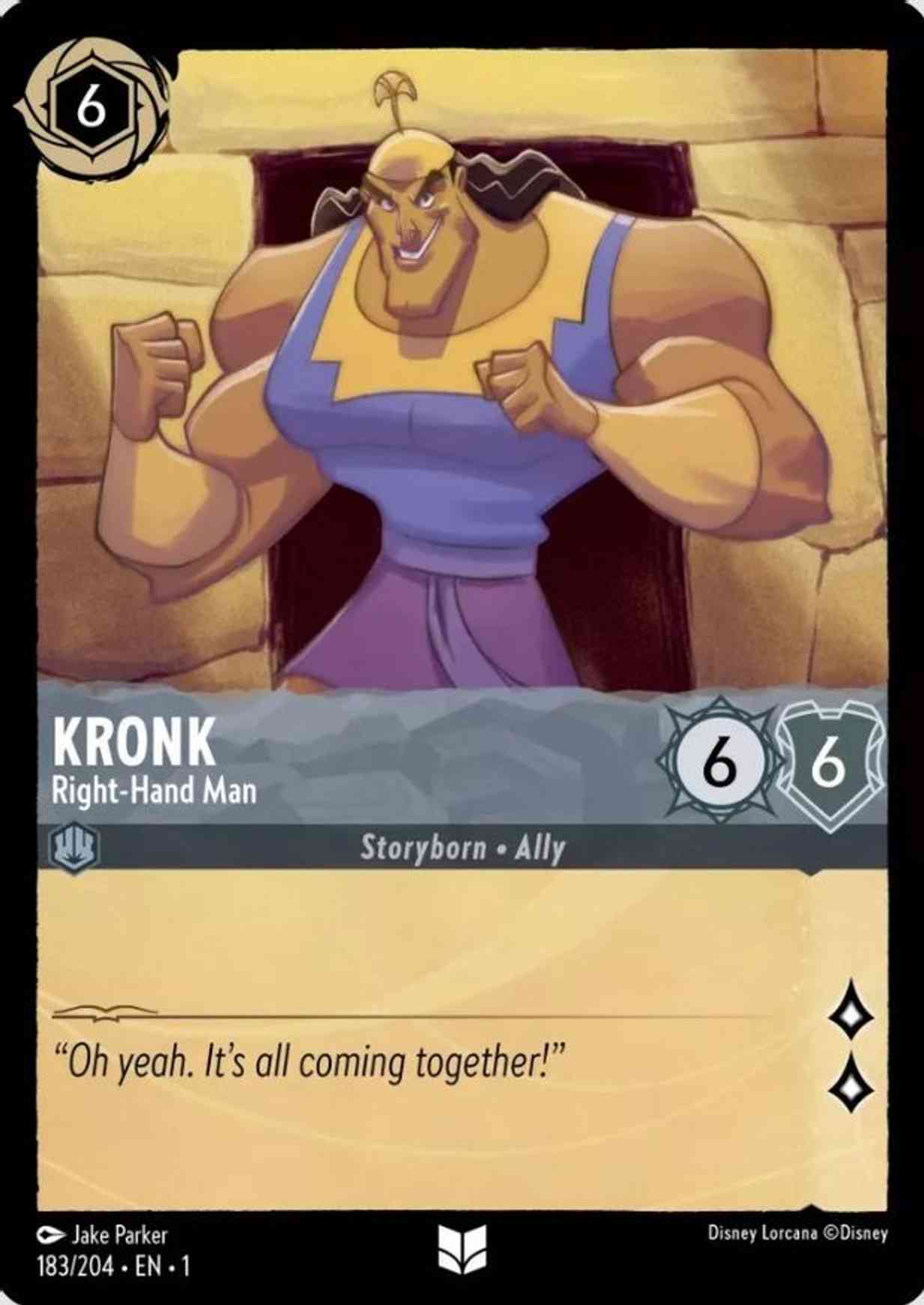 Kronk - Right-Hand Man magic card front