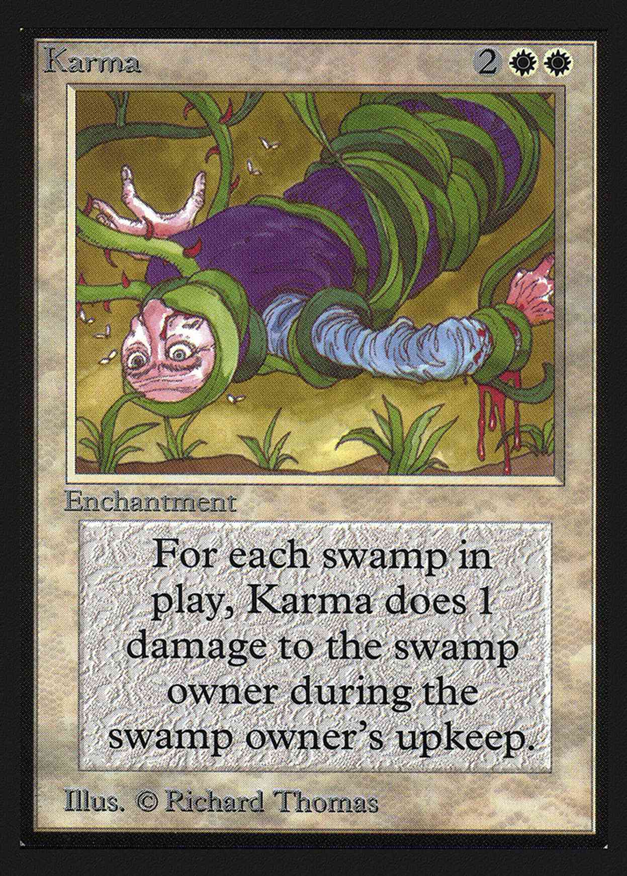 Karma (CE) magic card front