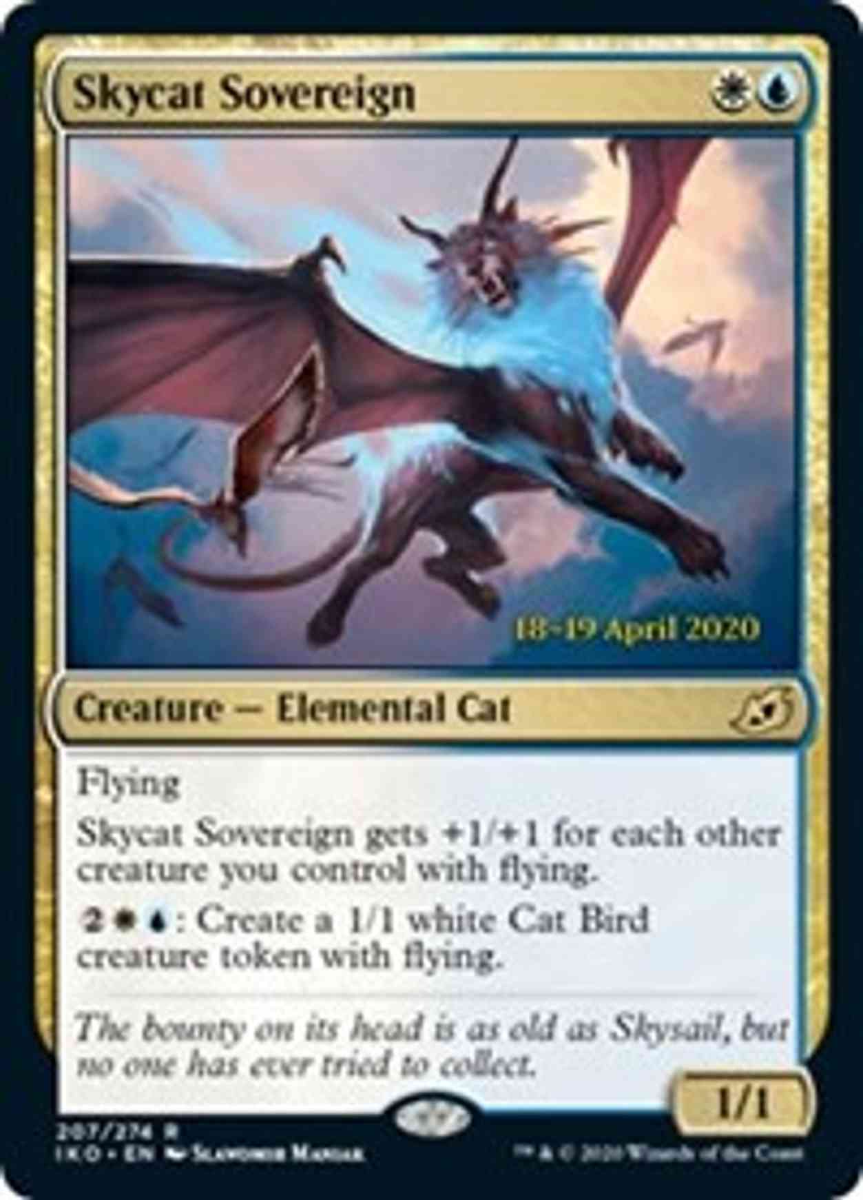 Skycat Sovereign magic card front