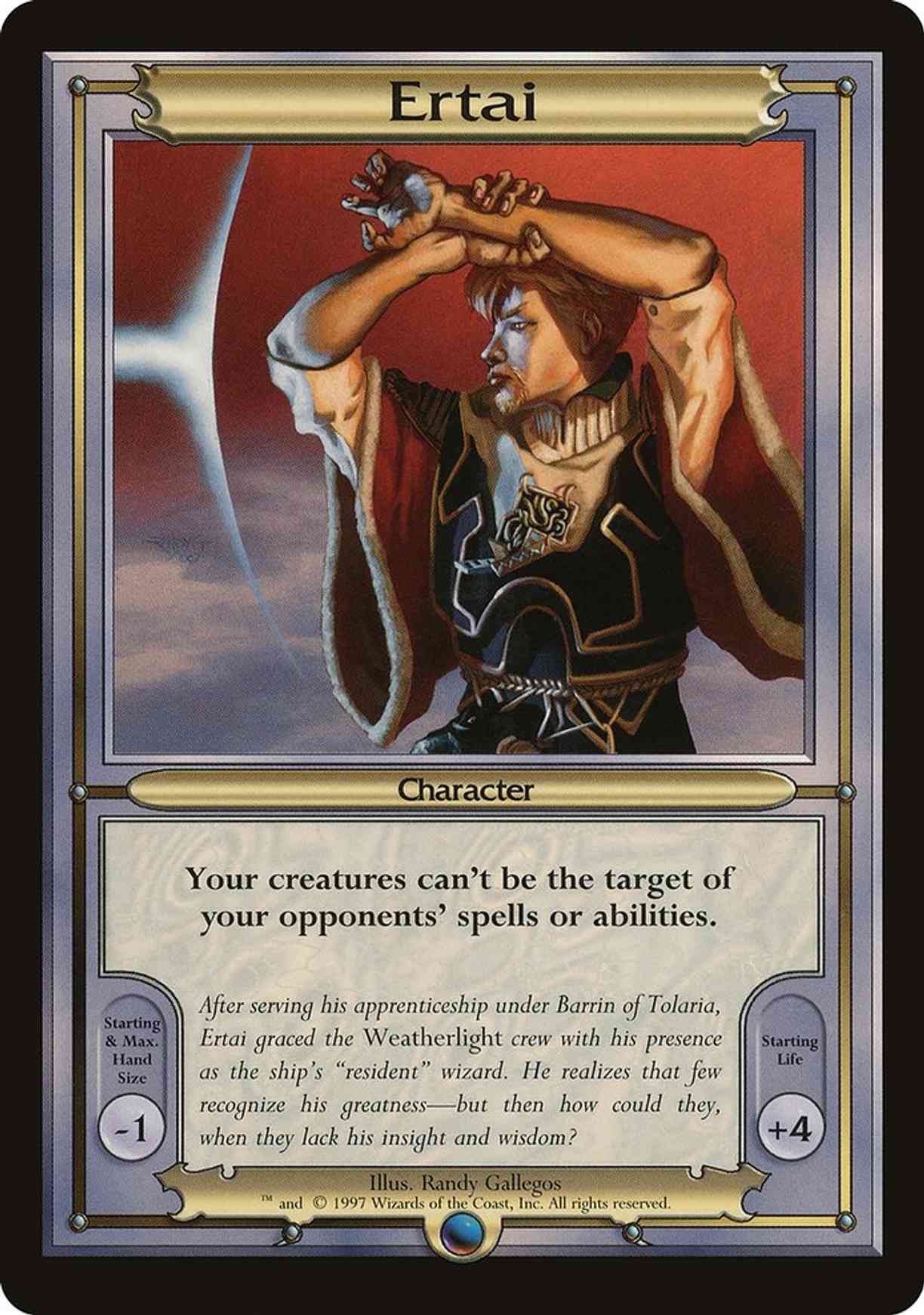 Ertai (Oversize) magic card front