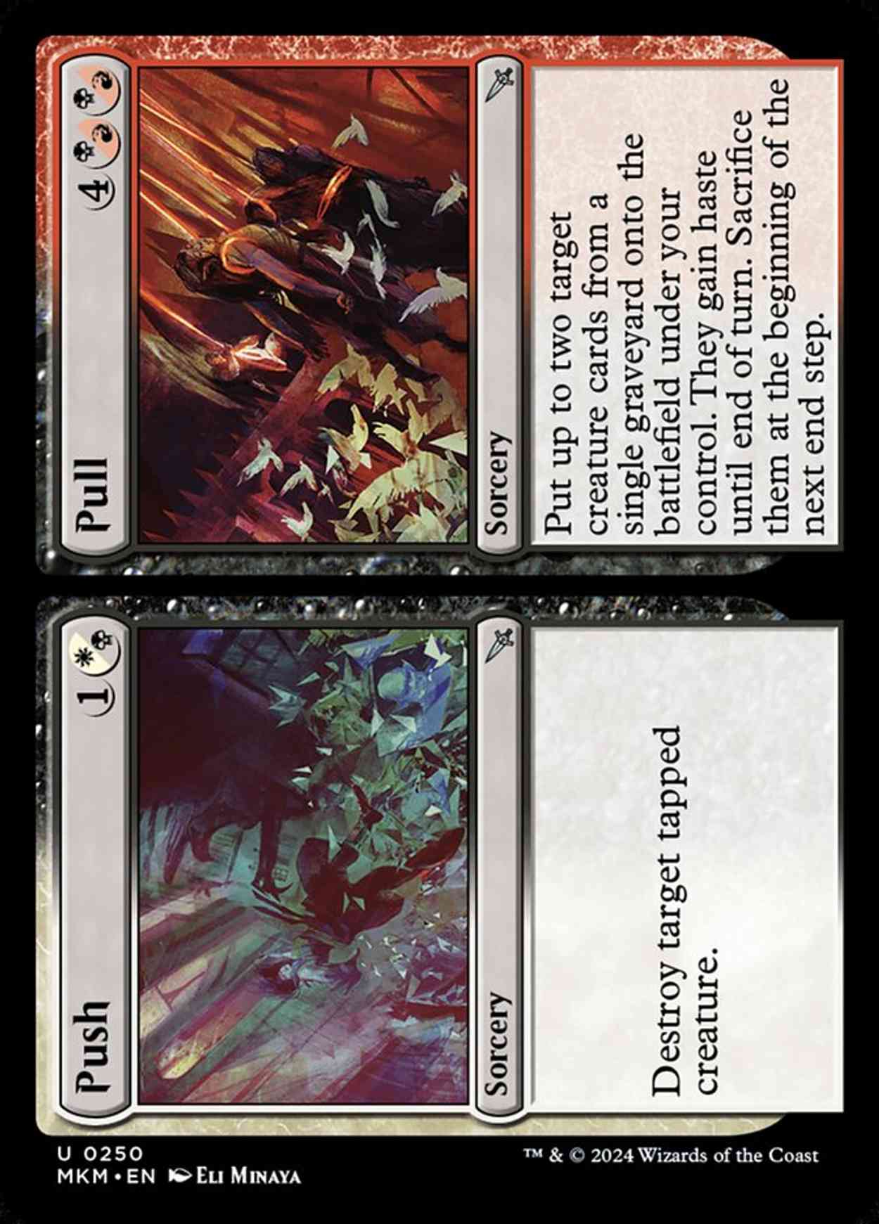 Push // Pull magic card front