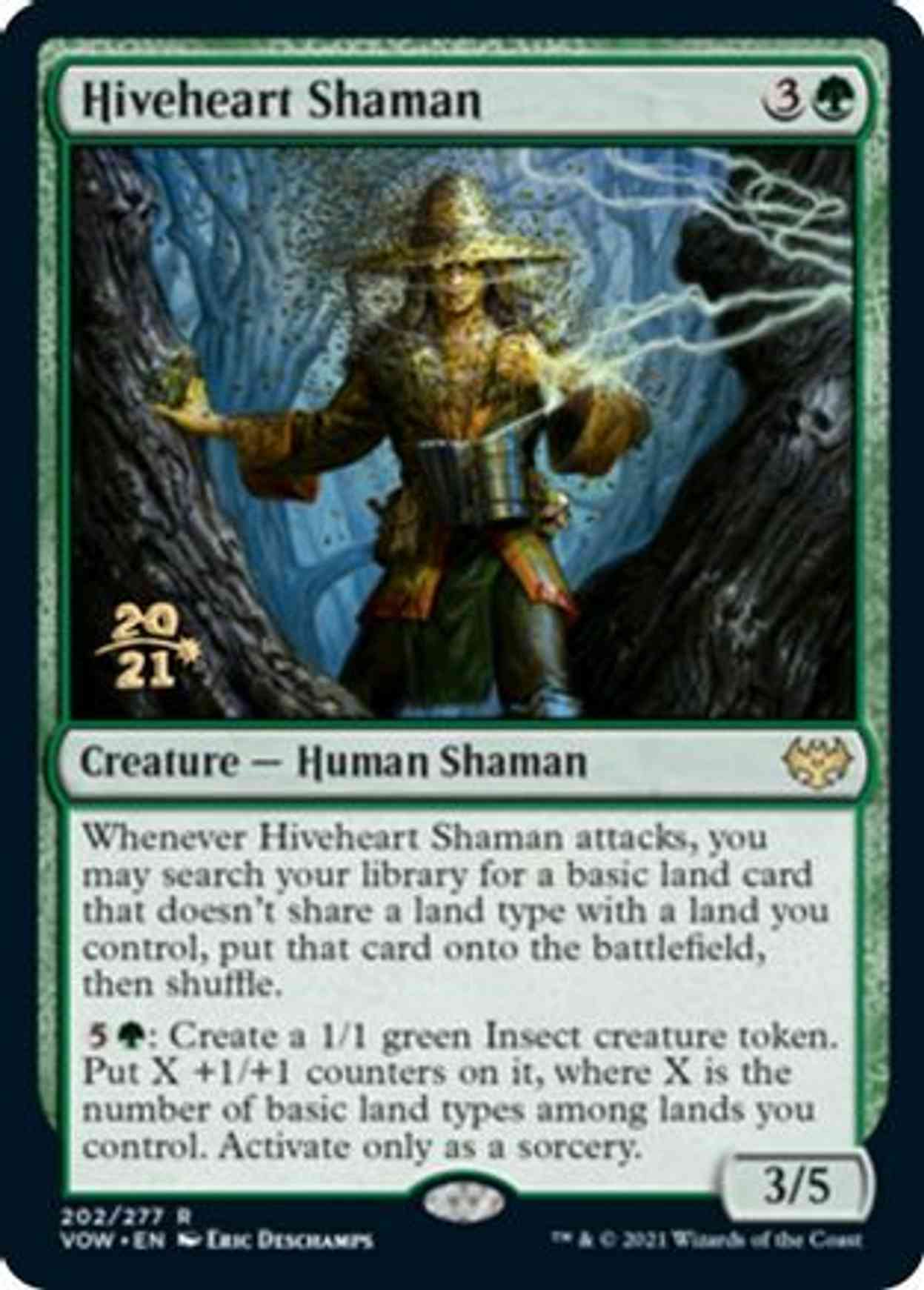 Hiveheart Shaman magic card front