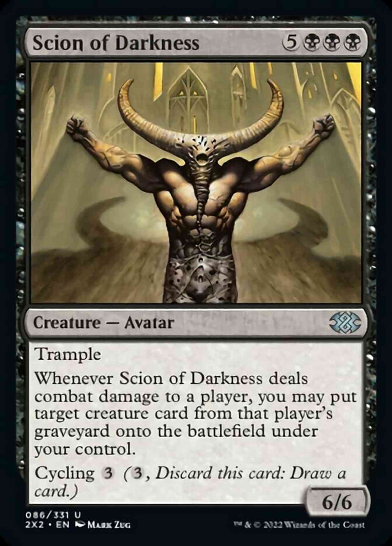 Scion of Darkness magic card front