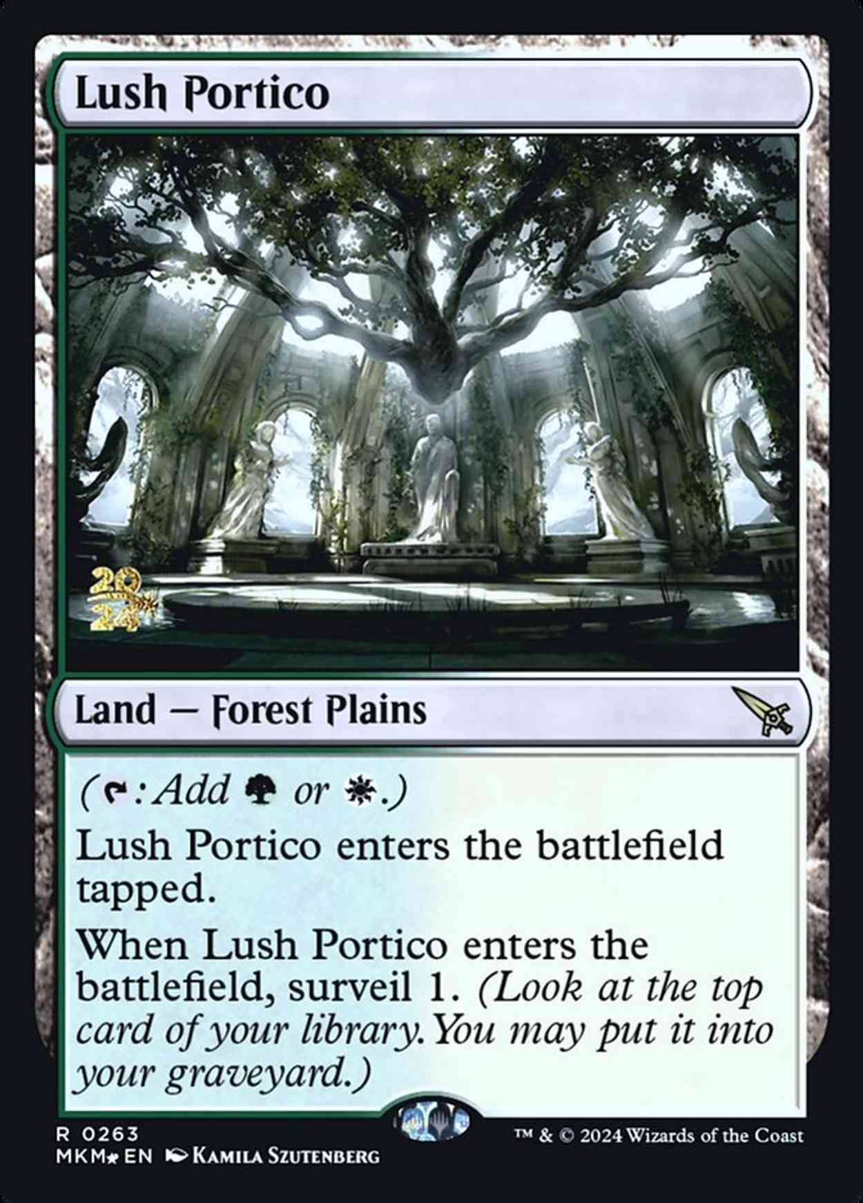 Lush Portico magic card front