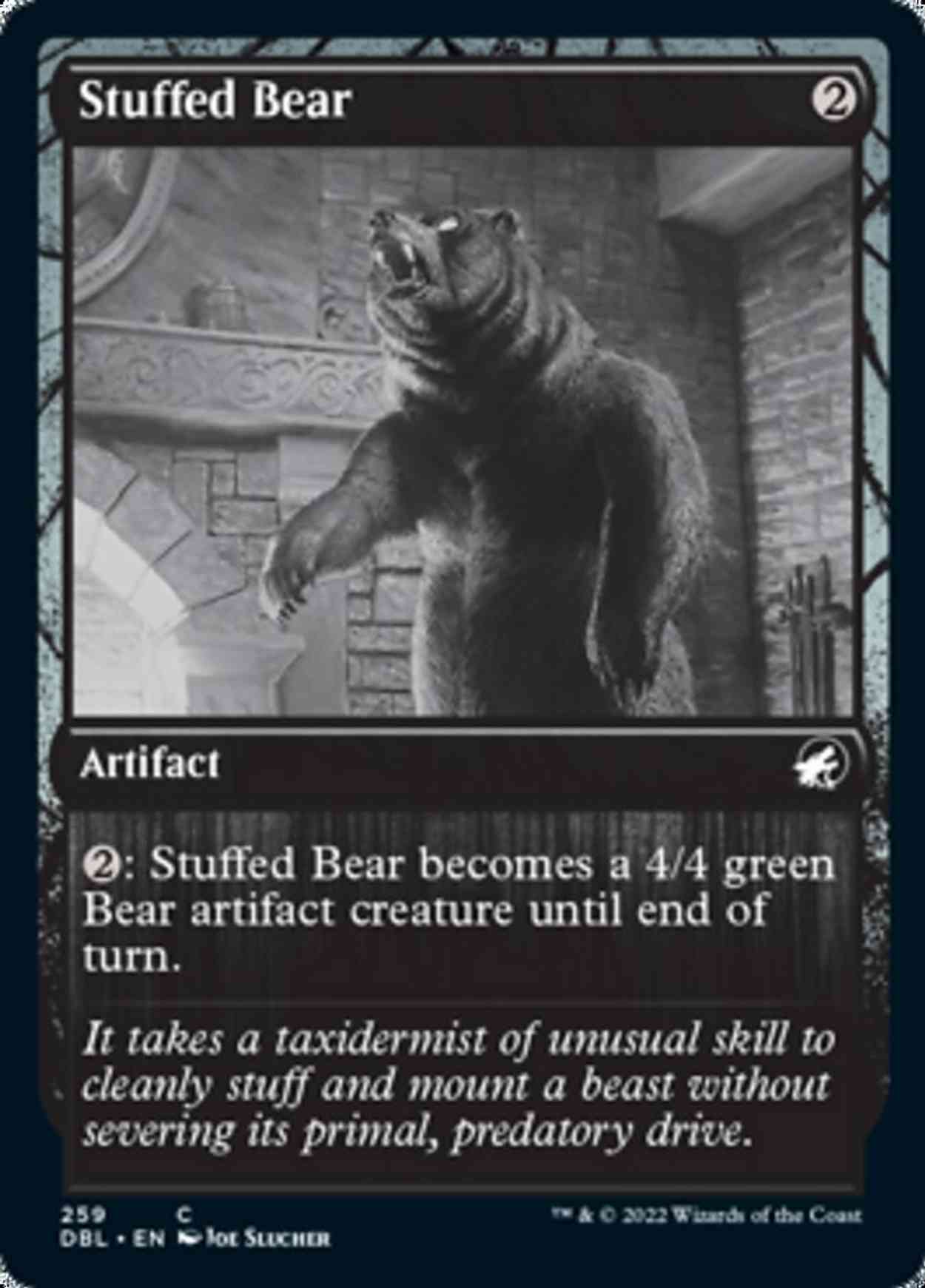 Stuffed Bear magic card front