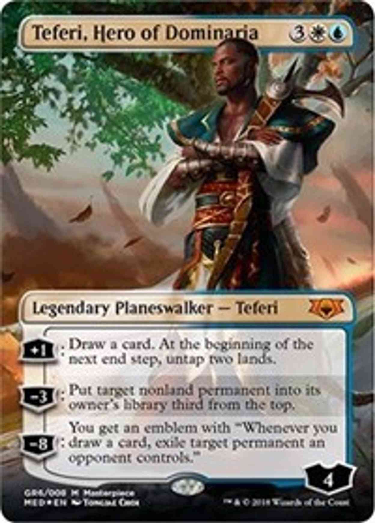 Teferi, Hero of Dominaria magic card front
