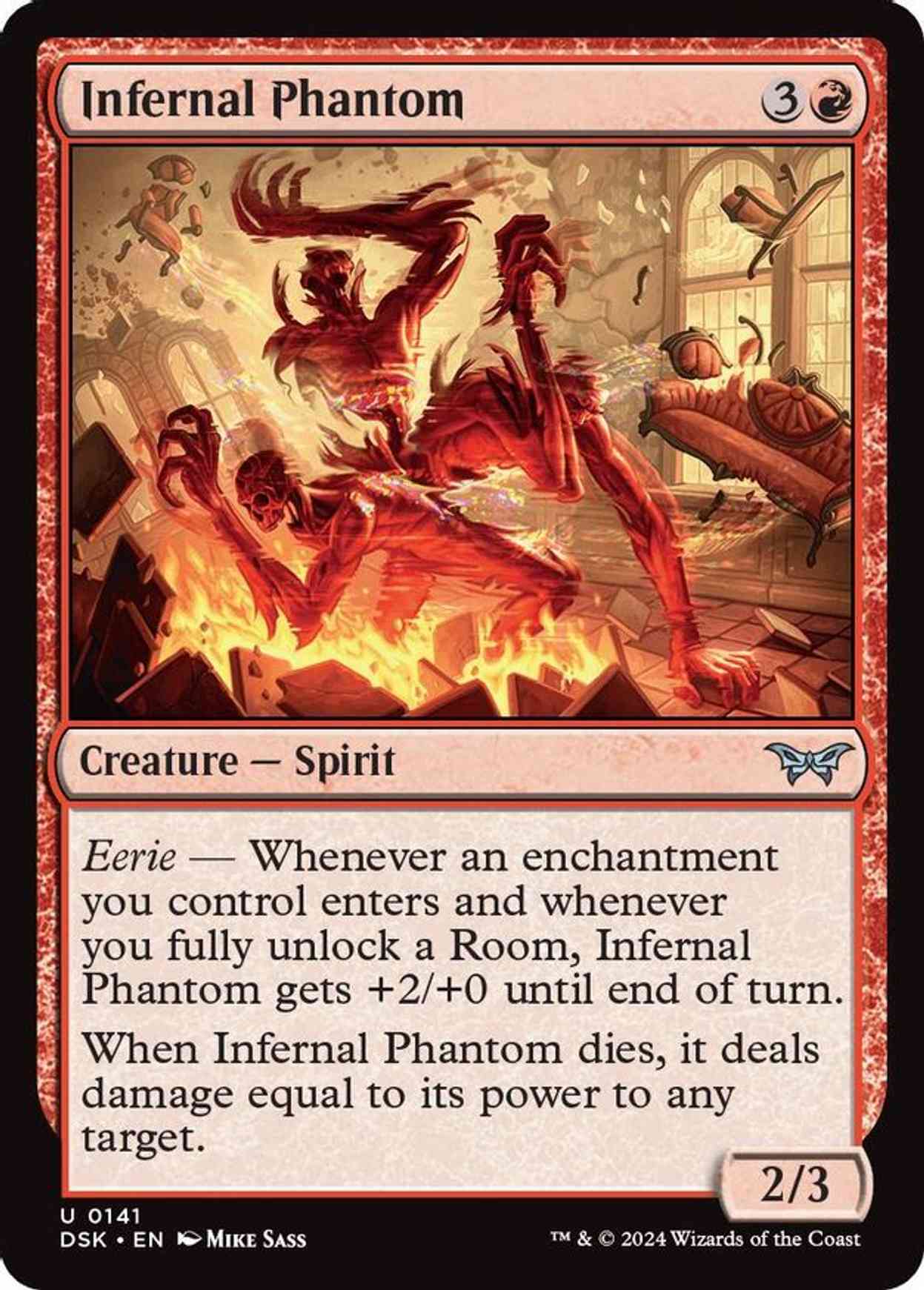 Infernal Phantom magic card front