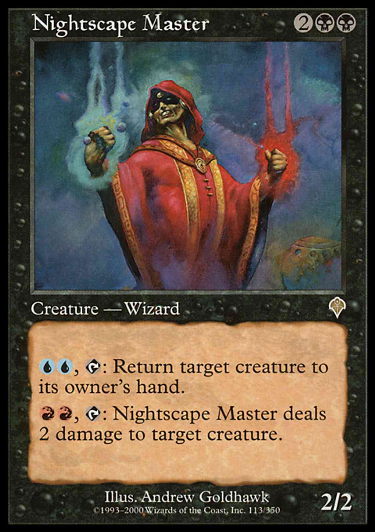 Nightscape Master magic card front