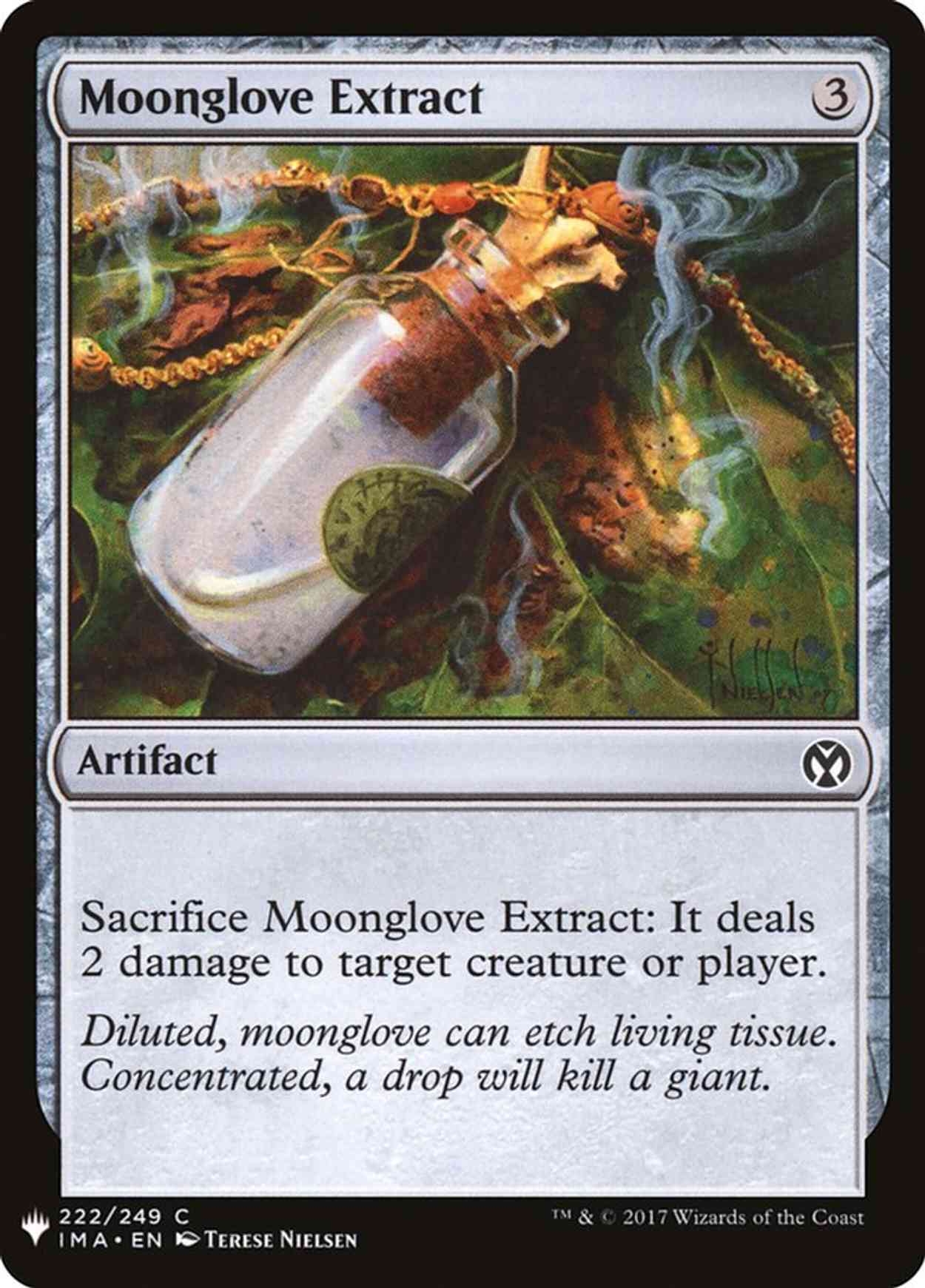 Moonglove Extract magic card front