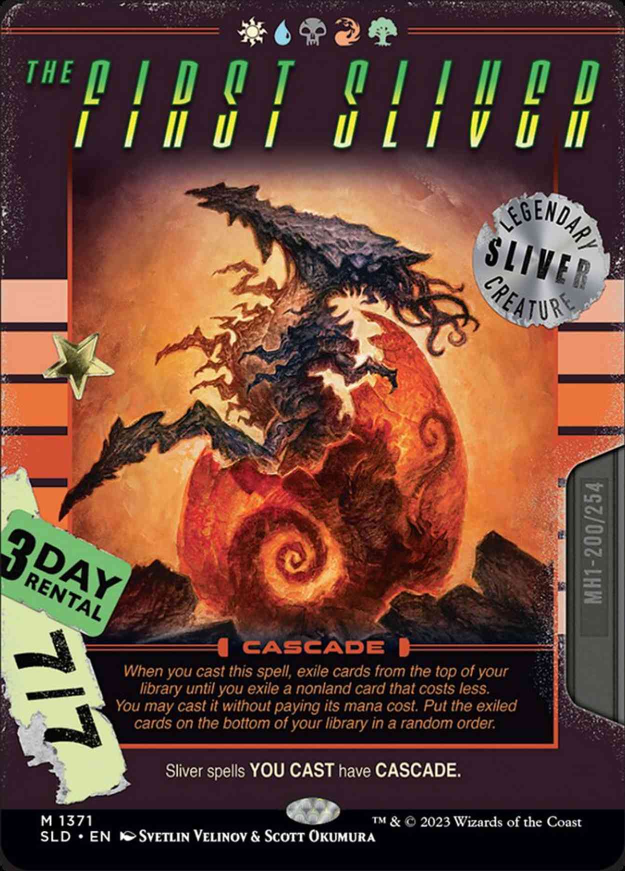 The First Sliver magic card front