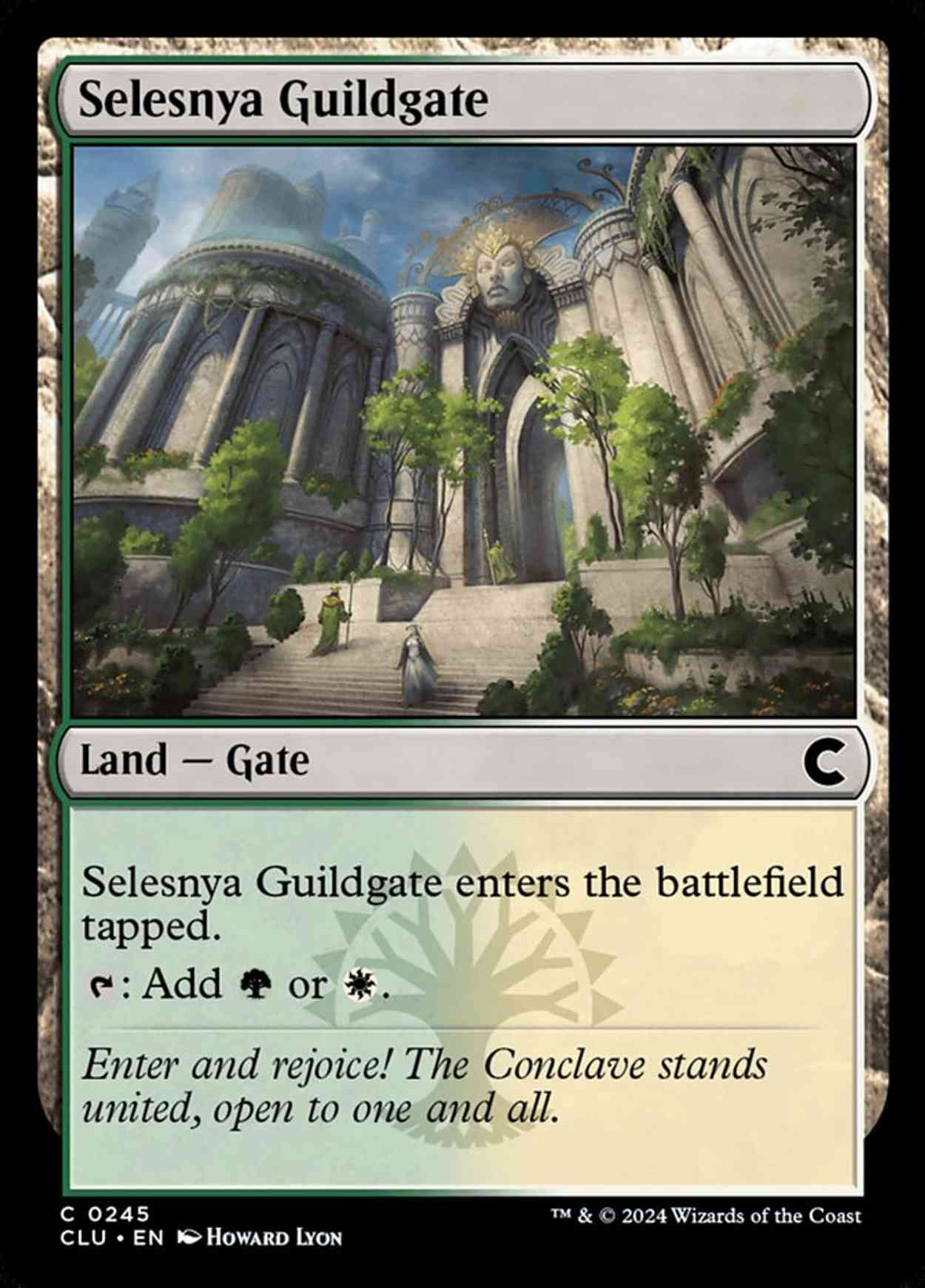 Selesnya Guildgate magic card front