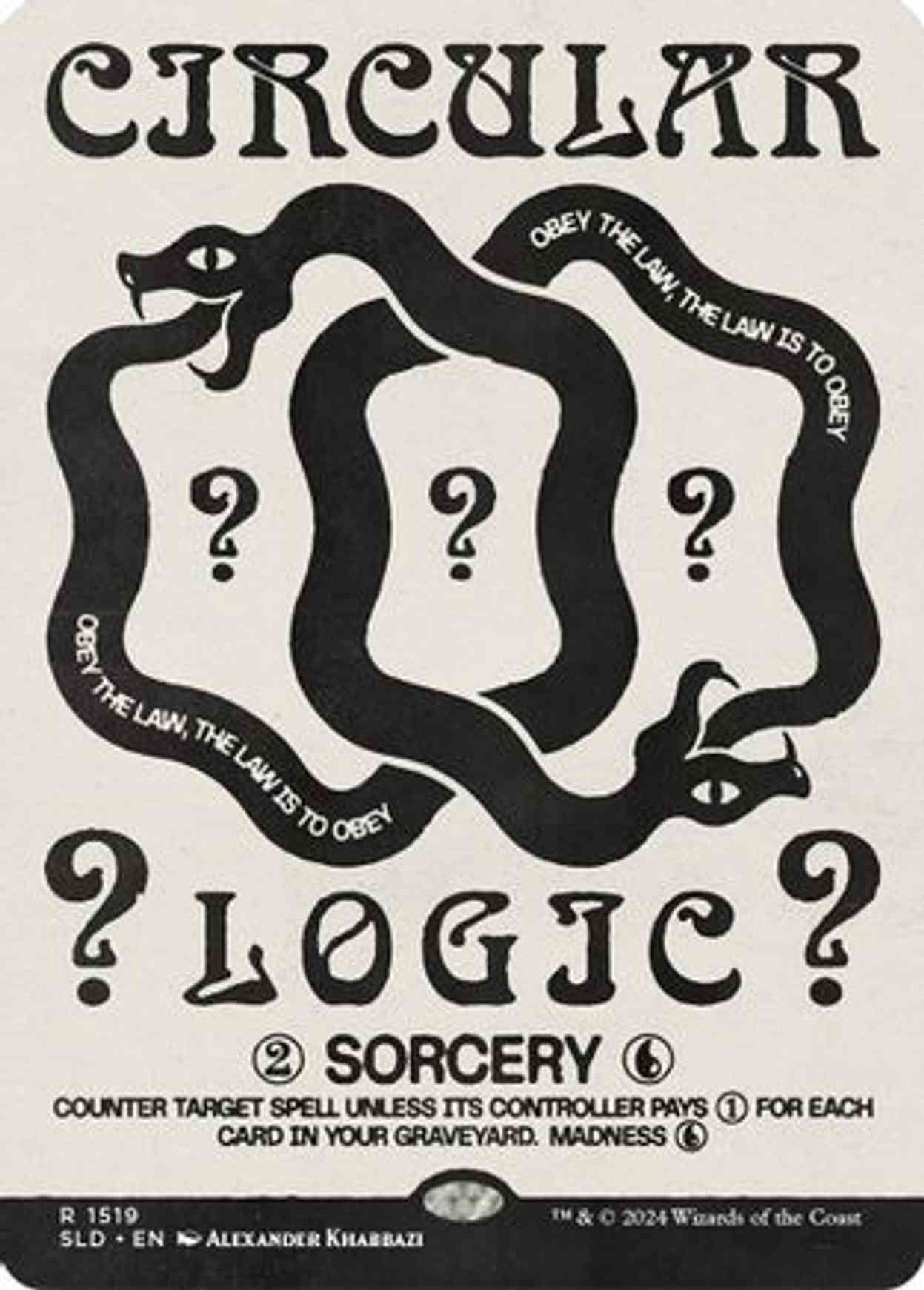 Circular Logic magic card front