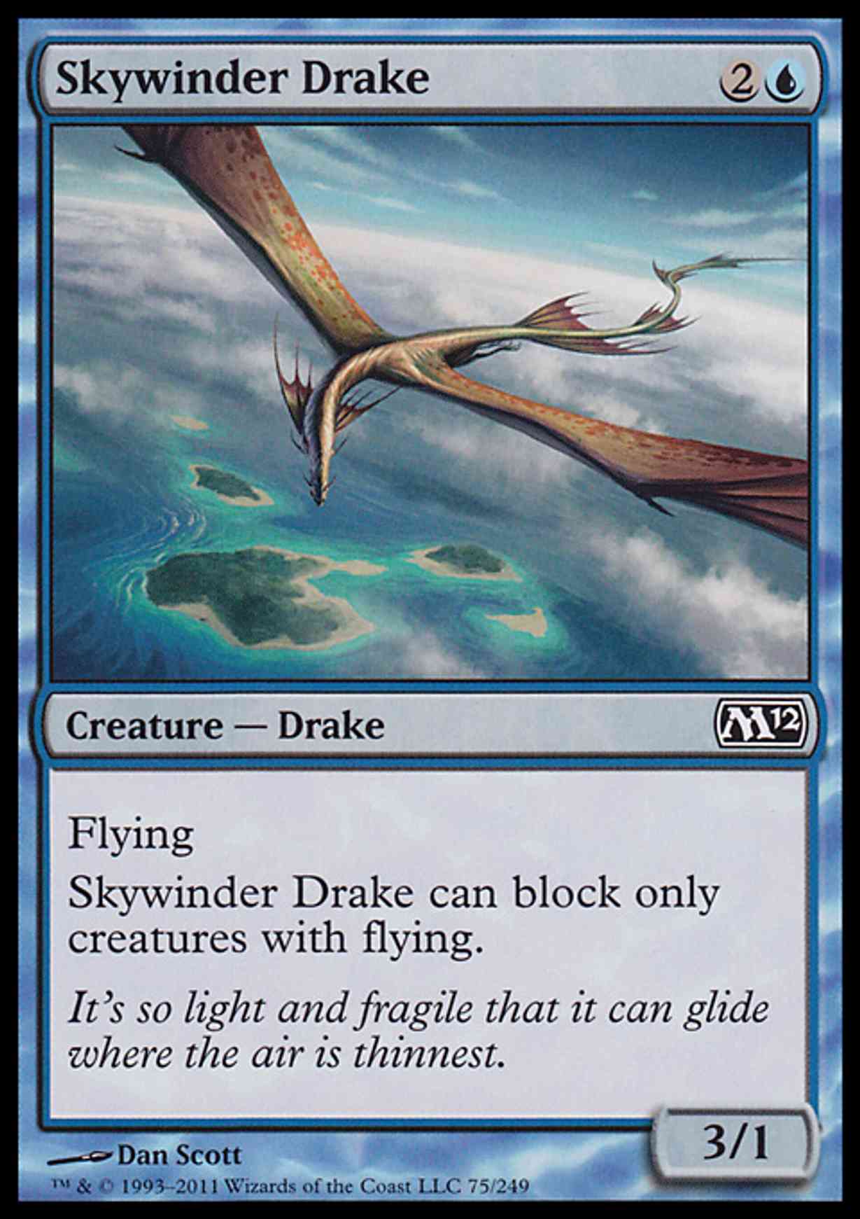 Skywinder Drake magic card front