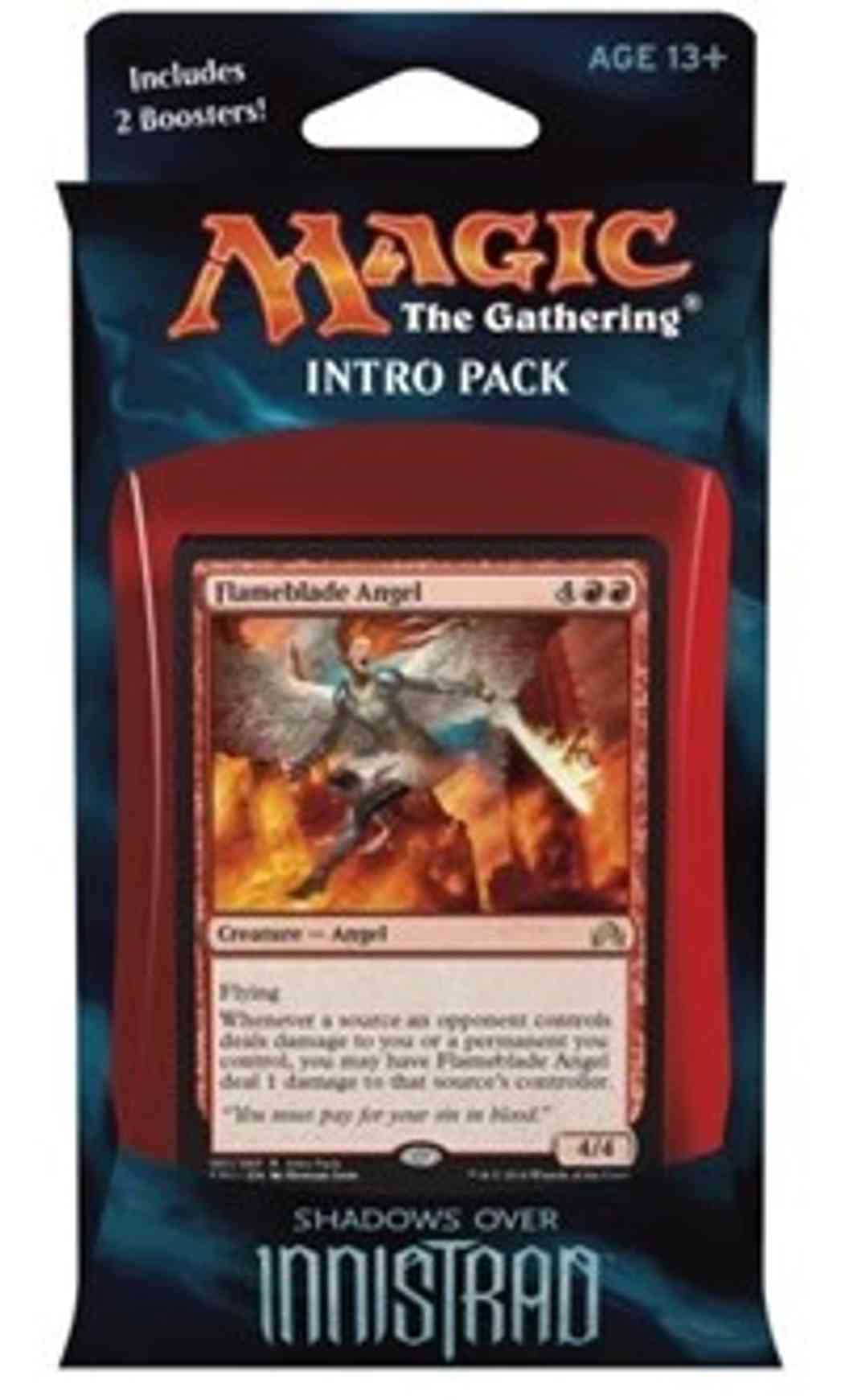 Shadows over Innistrad Intro Pack - Angelic Fury (R) magic card front