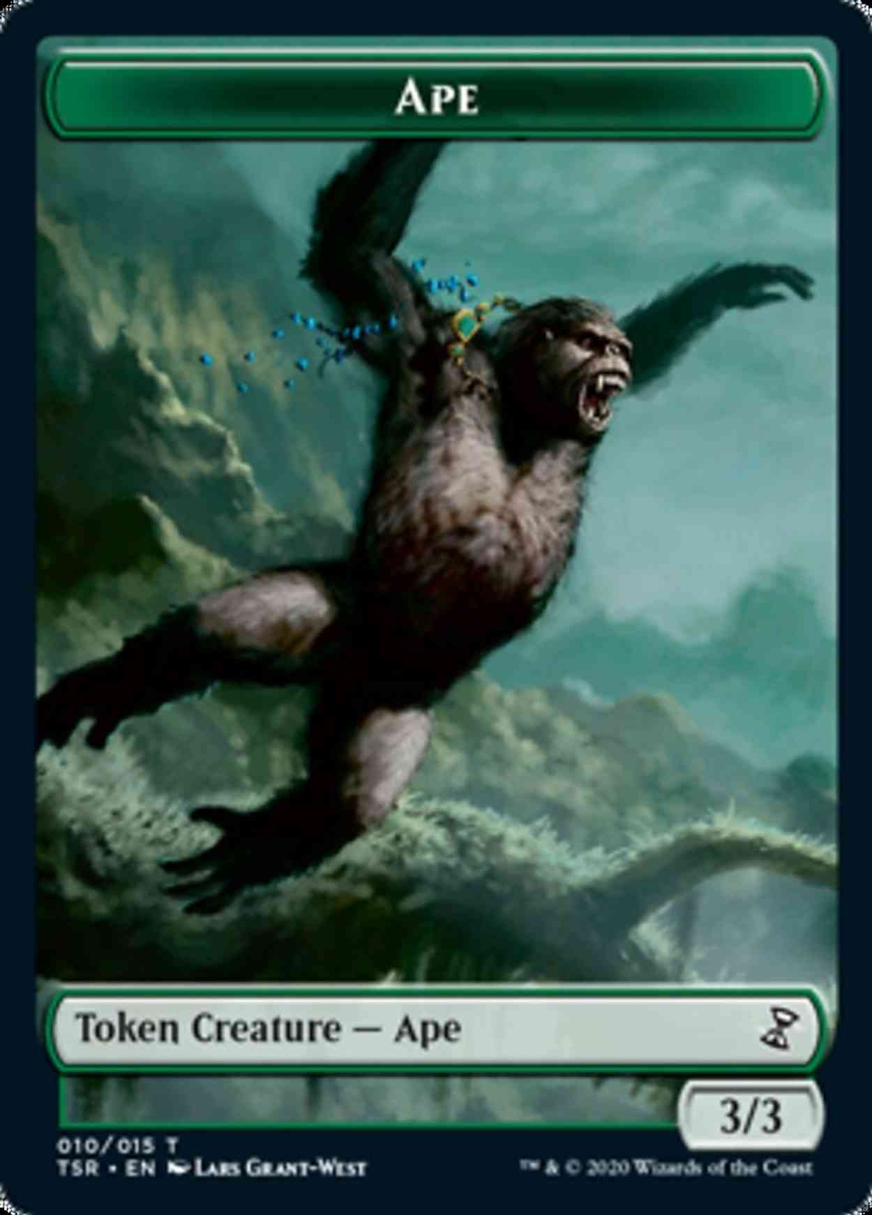 Ape Token magic card front