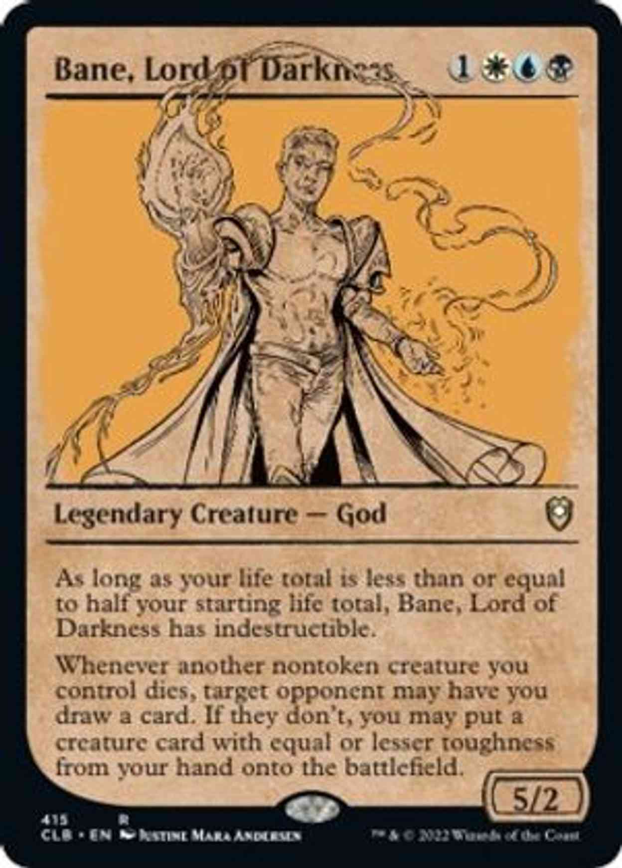 Bane, Lord of Darkness (Showcase) magic card front