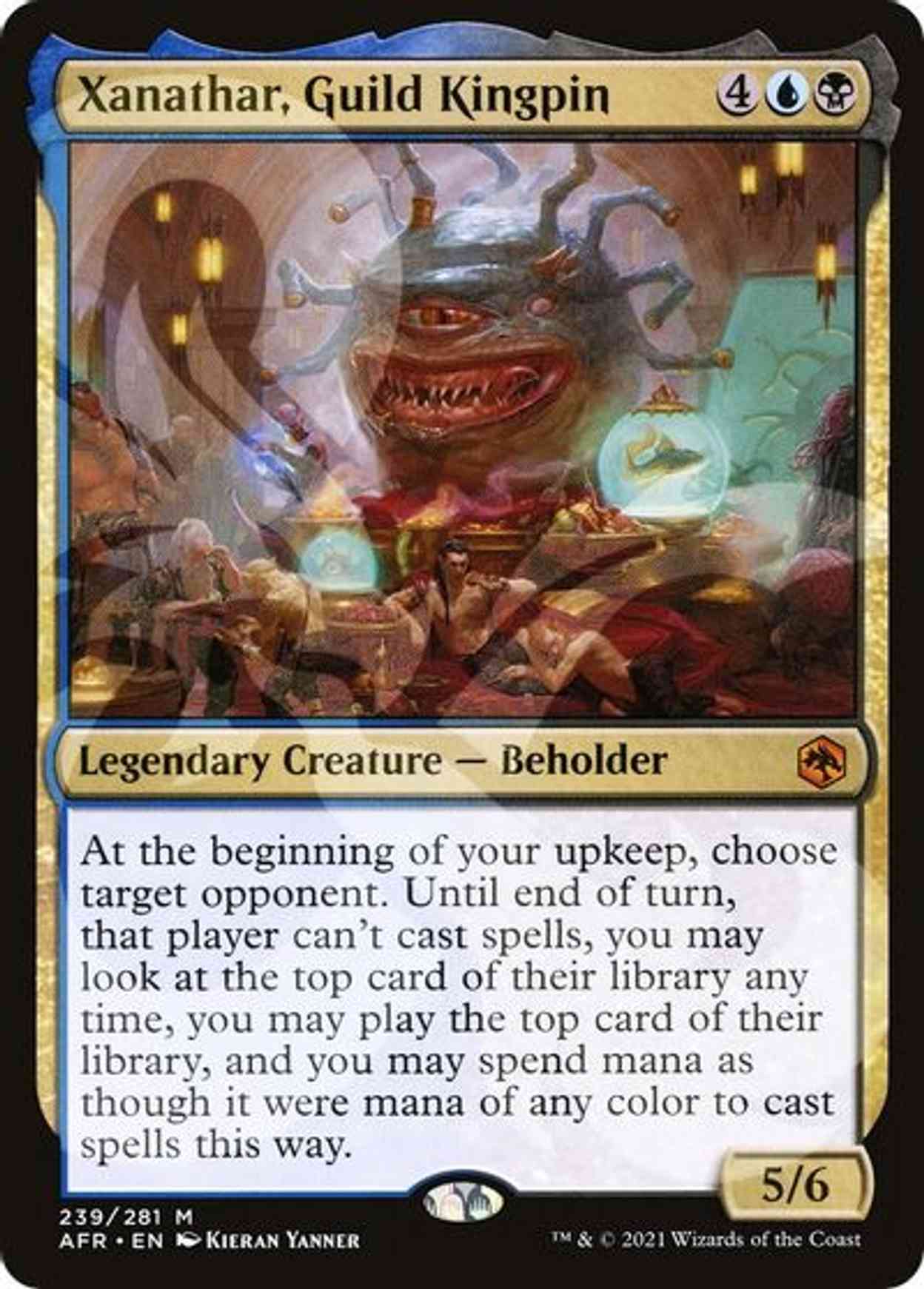 Xanathar, Guild Kingpin Price from mtg AFR Ampersand Promos